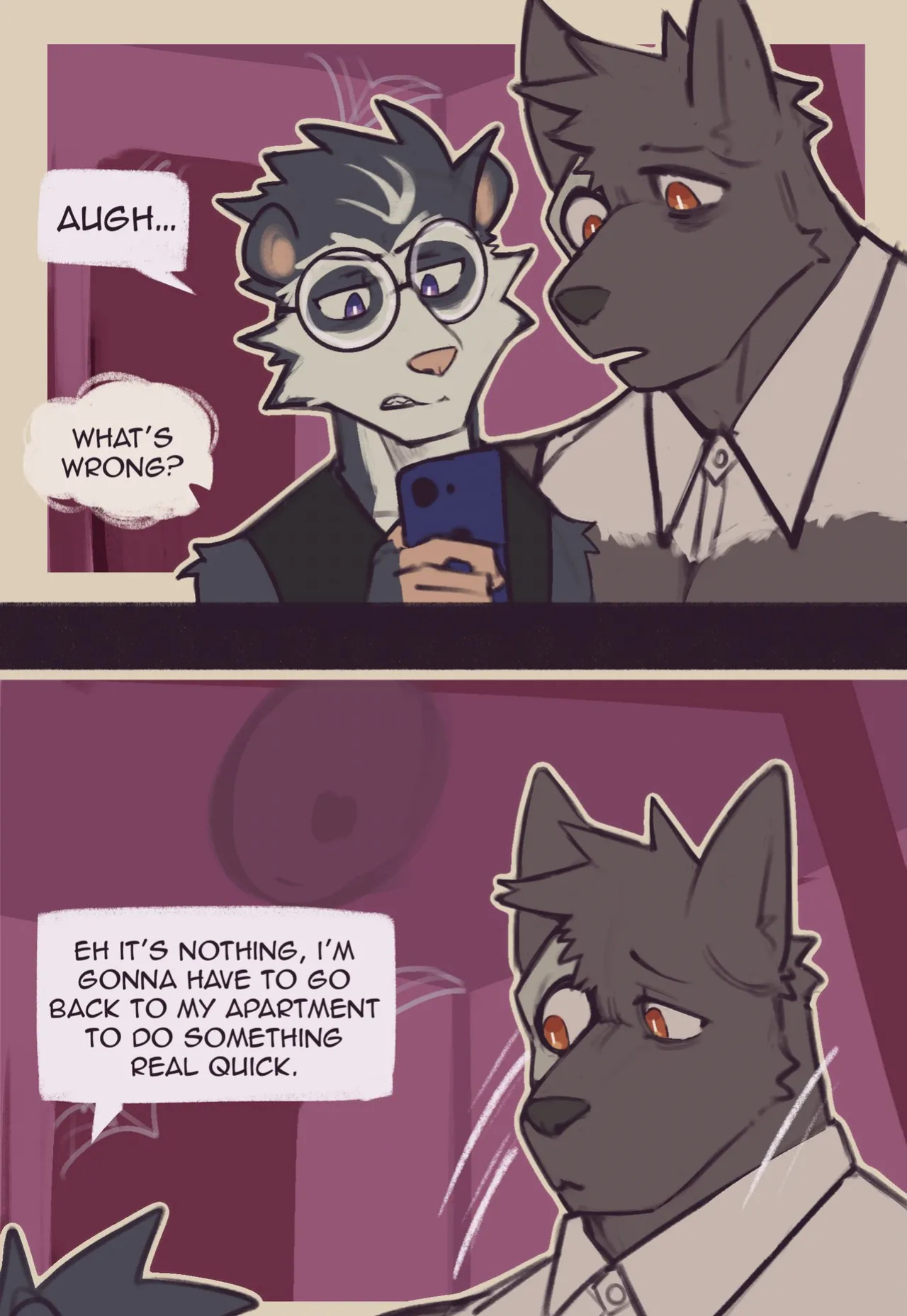 [Kaviaar] The Ghost and Nolan Opossum (Ongoing)