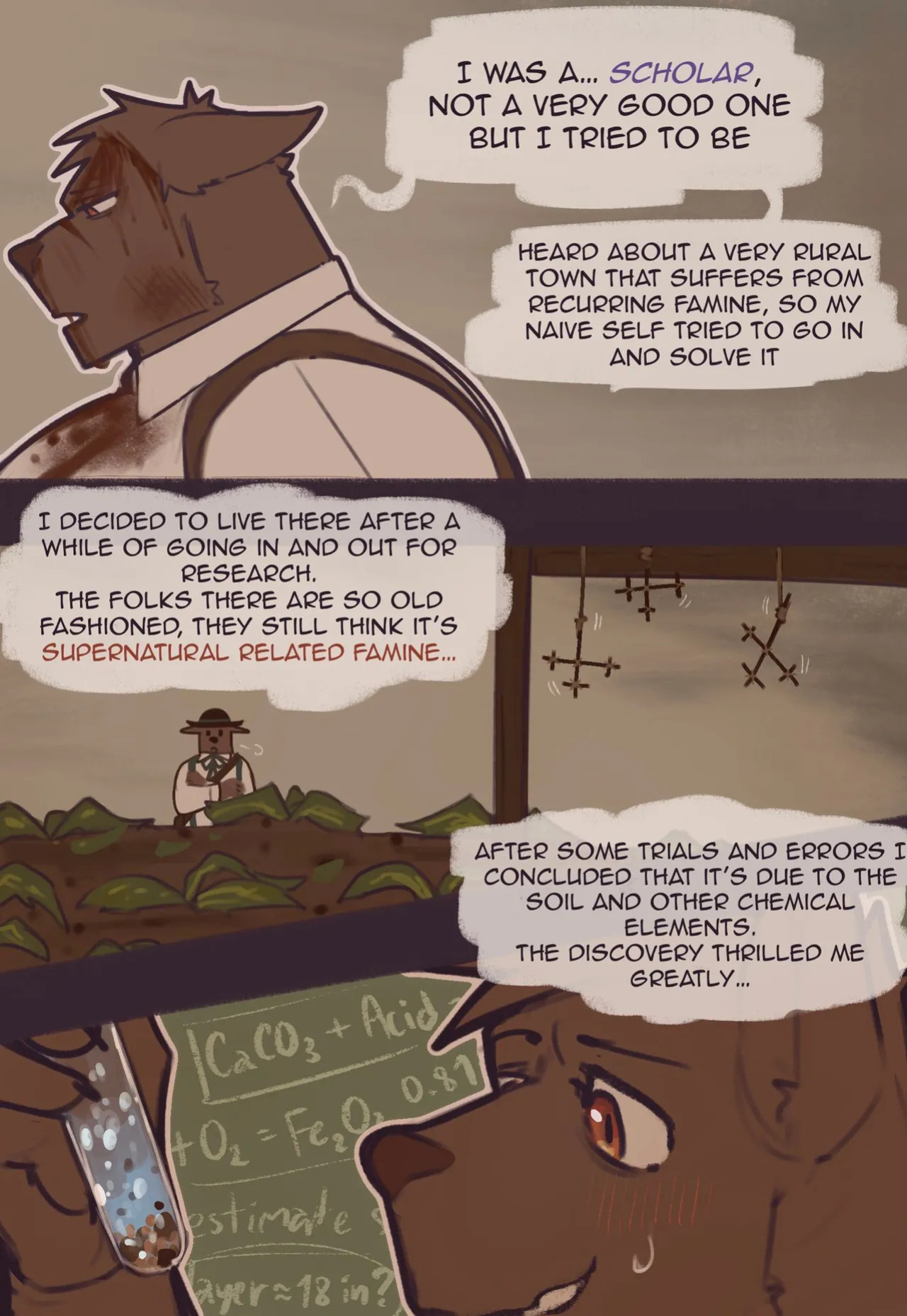 [Kaviaar] The Ghost and Nolan Opossum (Ongoing)