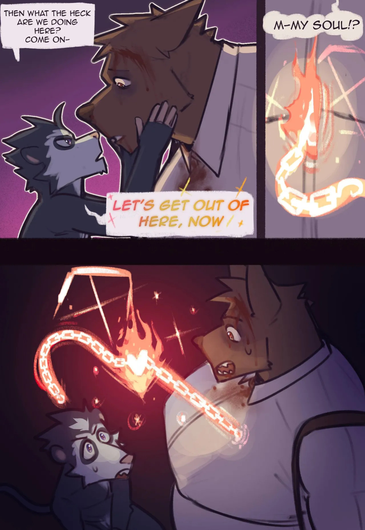 [Kaviaar] The Ghost and Nolan Opossum (Ongoing)