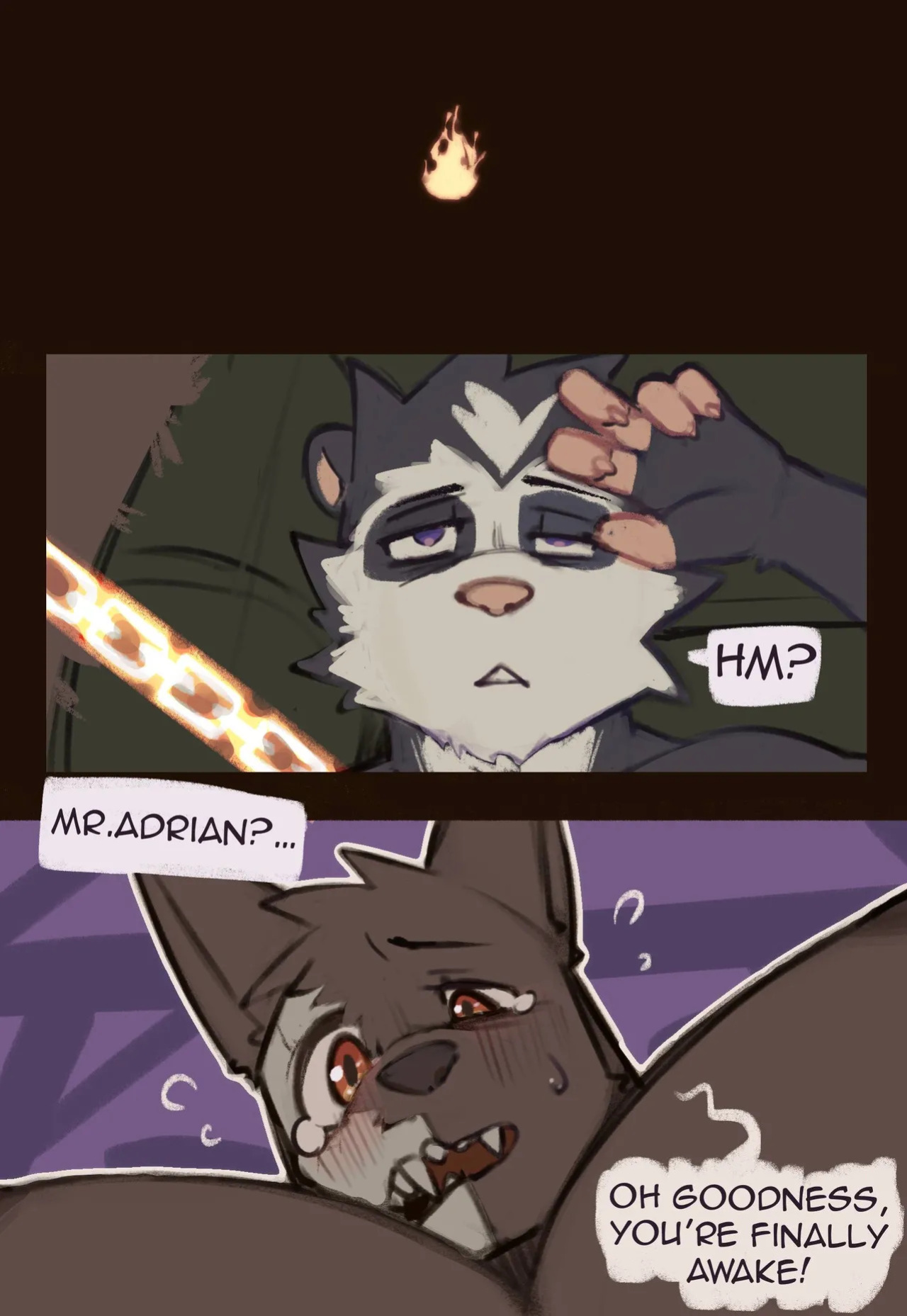 [Kaviaar] The Ghost and Nolan Opossum (Ongoing)