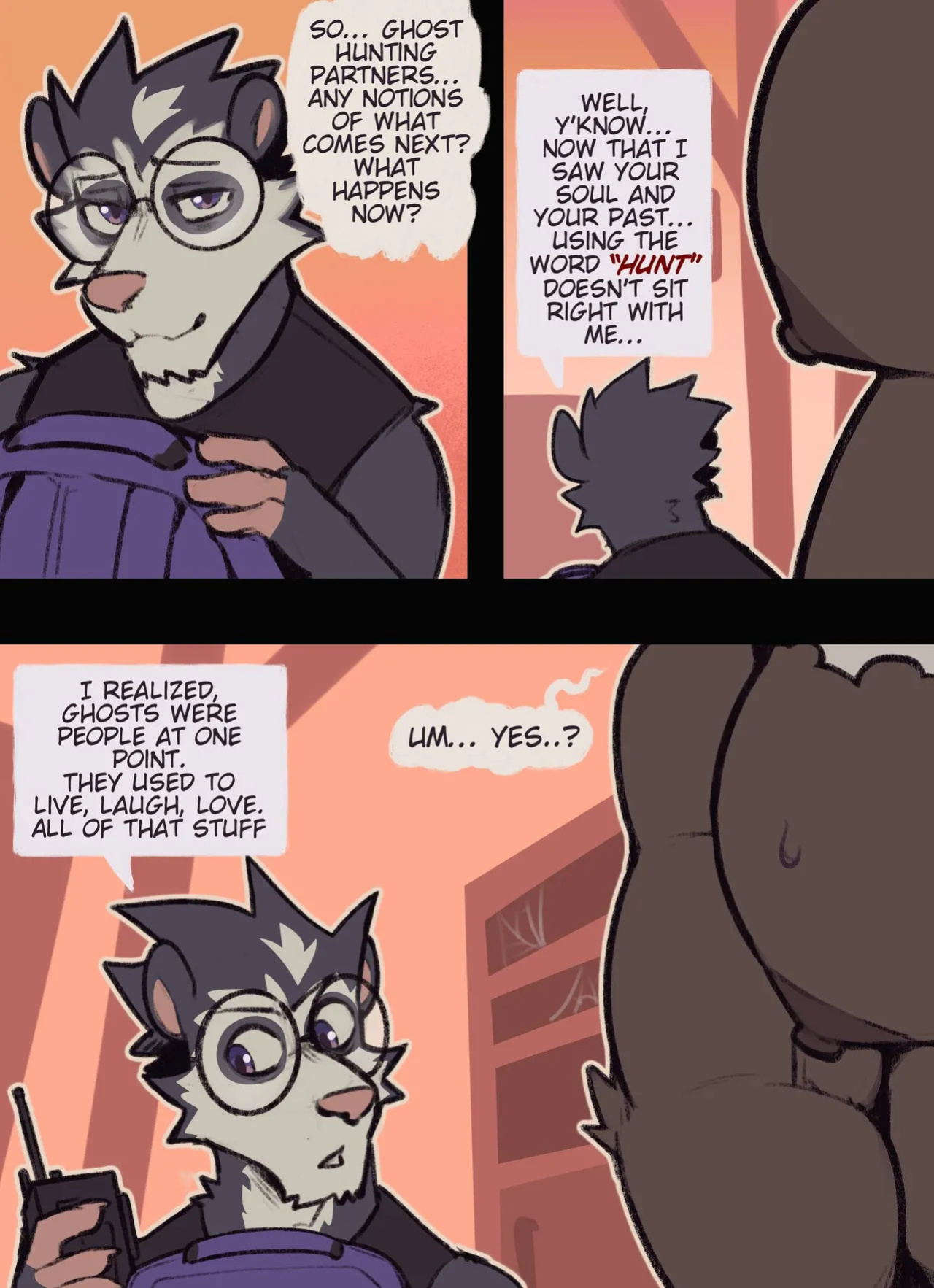 [Kaviaar] The Ghost and Nolan Opossum (Ongoing)