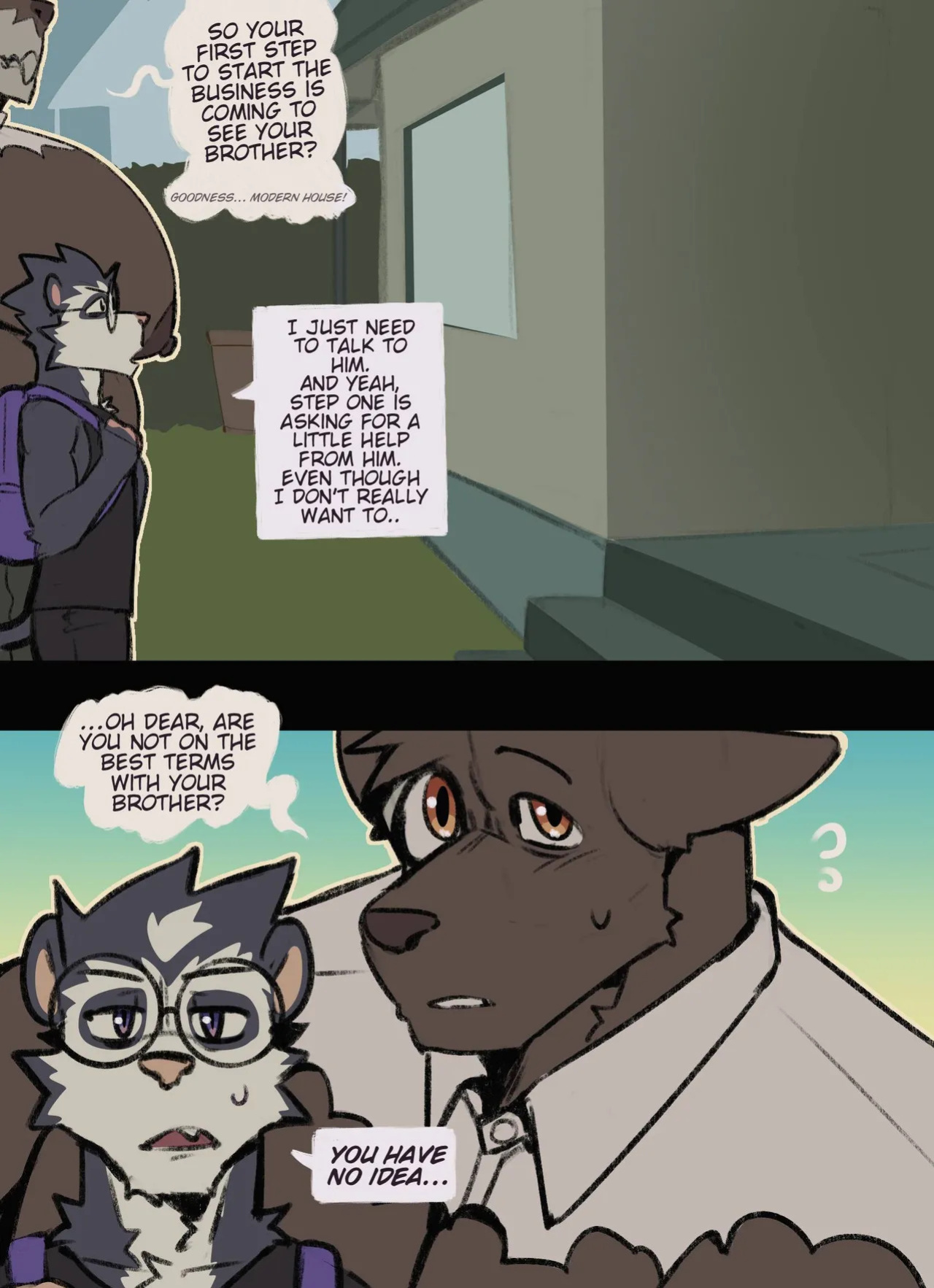 [Kaviaar] The Ghost and Nolan Opossum (Ongoing)
