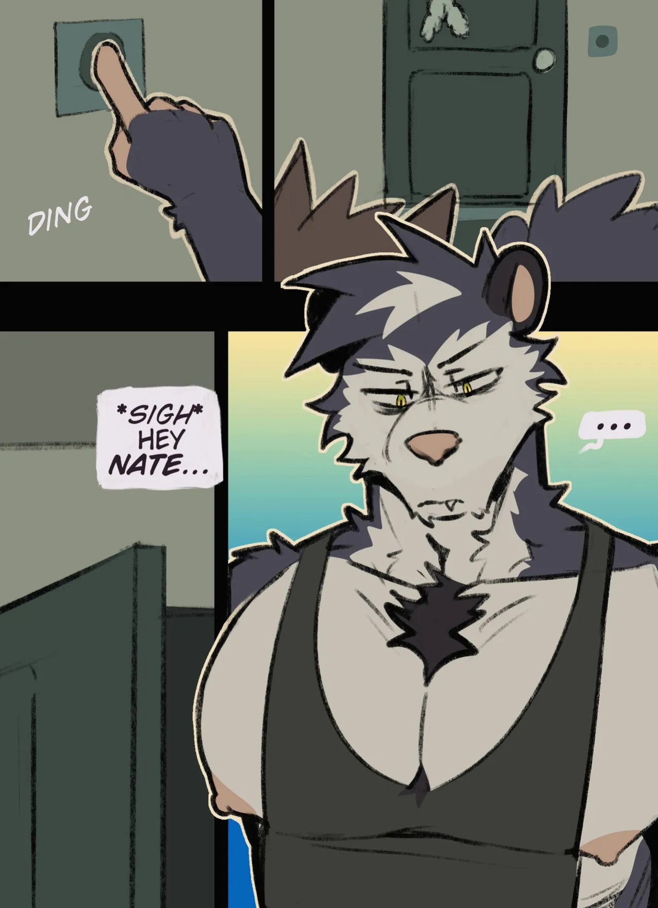 [Kaviaar] The Ghost and Nolan Opossum (Ongoing)