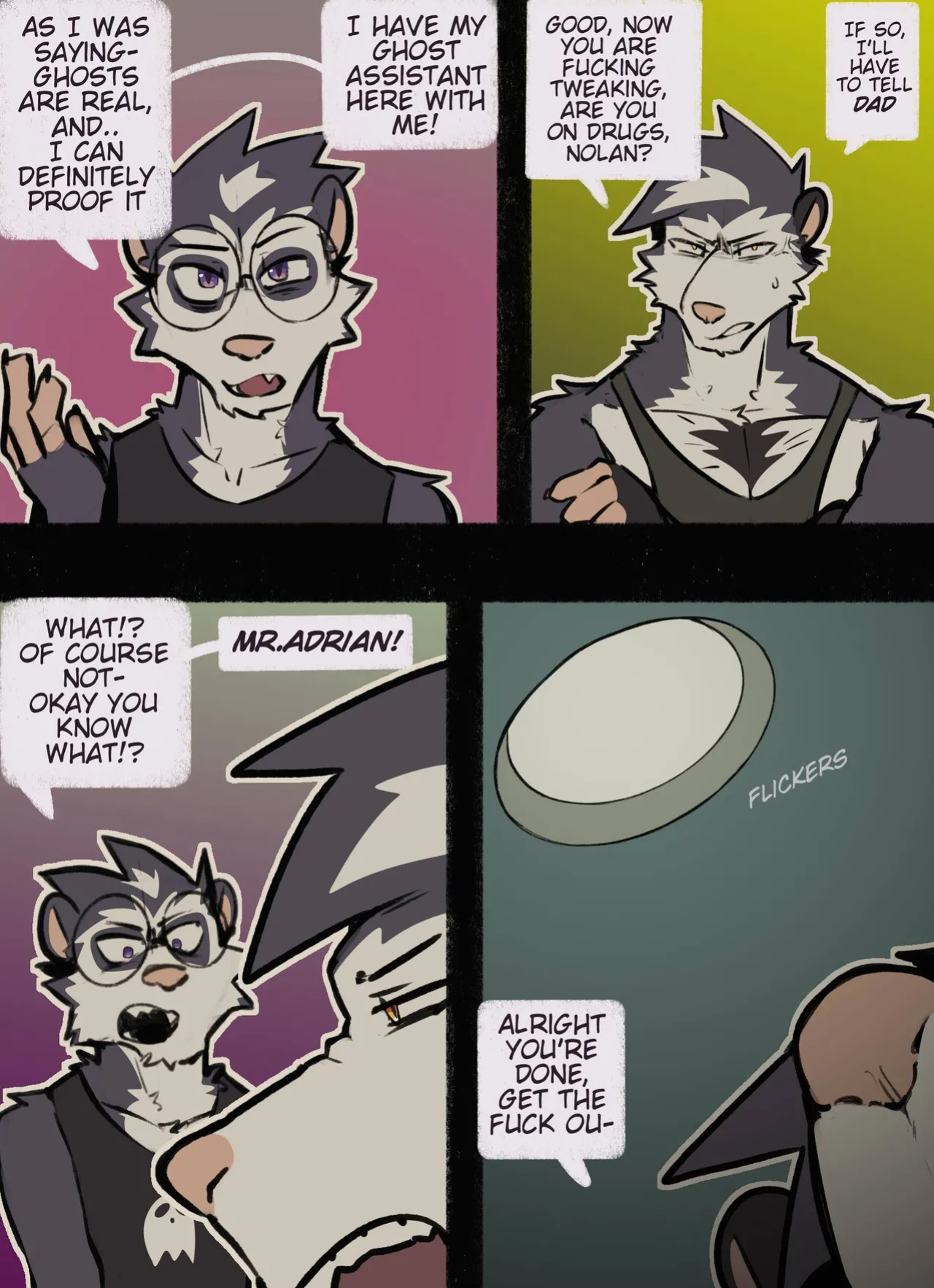 [Kaviaar] The Ghost and Nolan Opossum (Ongoing)