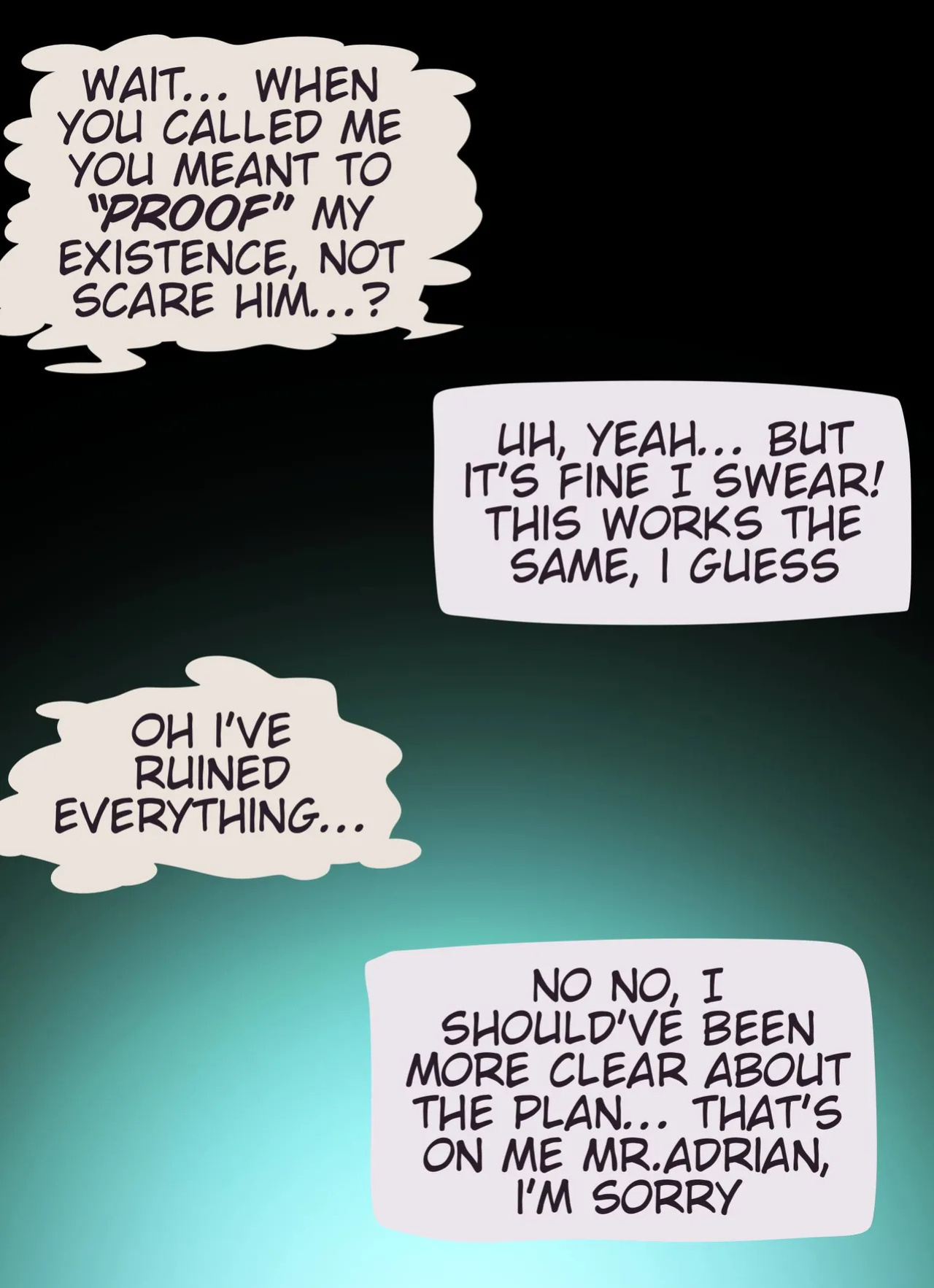 [Kaviaar] The Ghost and Nolan Opossum (Ongoing)
