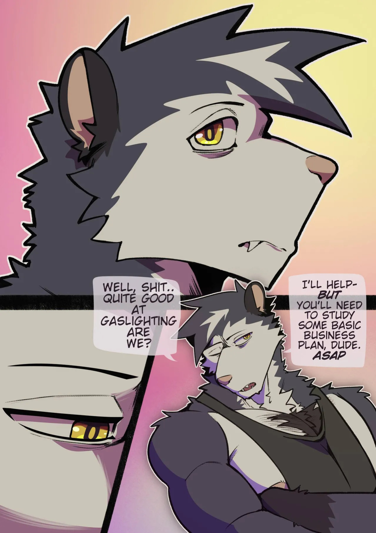 [Kaviaar] The Ghost and Nolan Opossum (Ongoing)