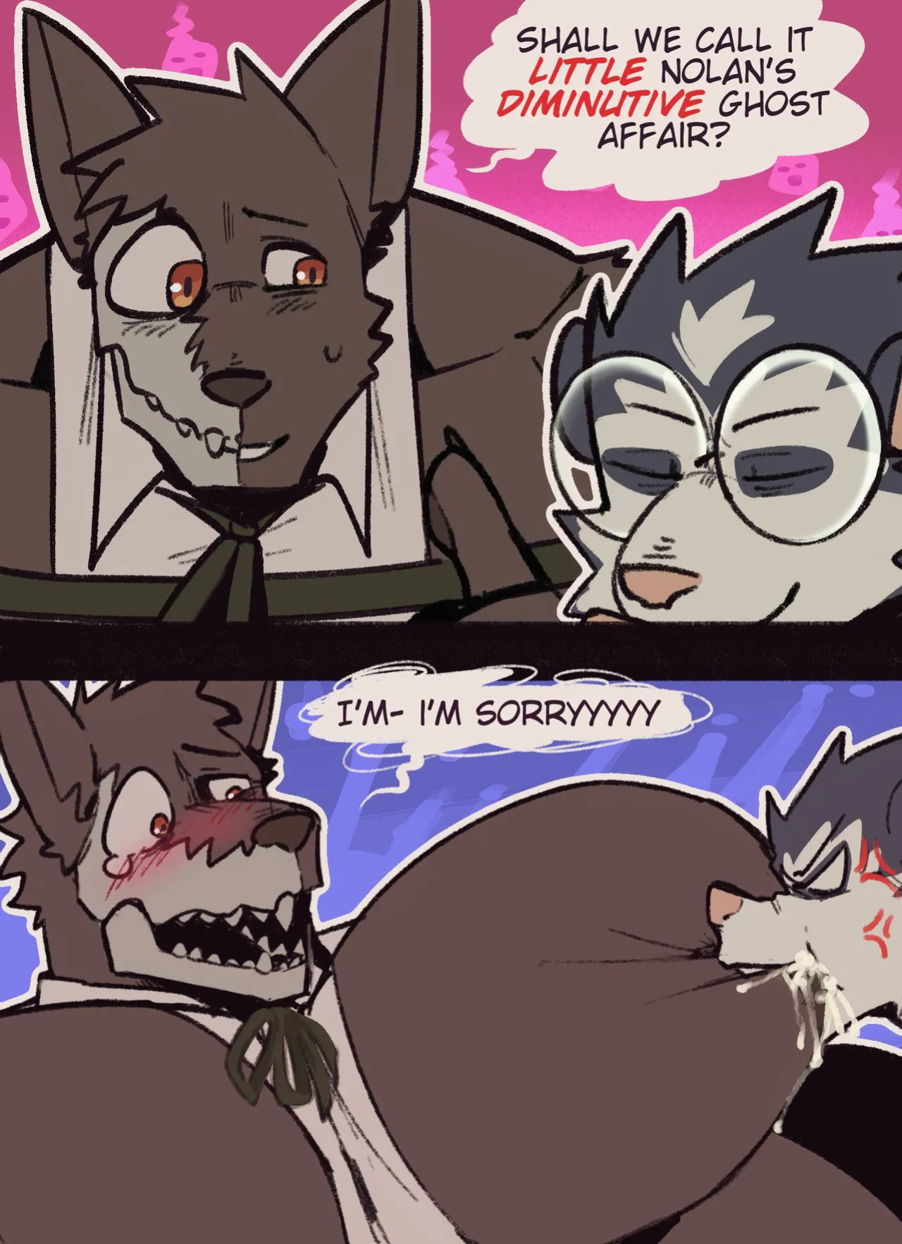 [Kaviaar] The Ghost and Nolan Opossum (Ongoing)
