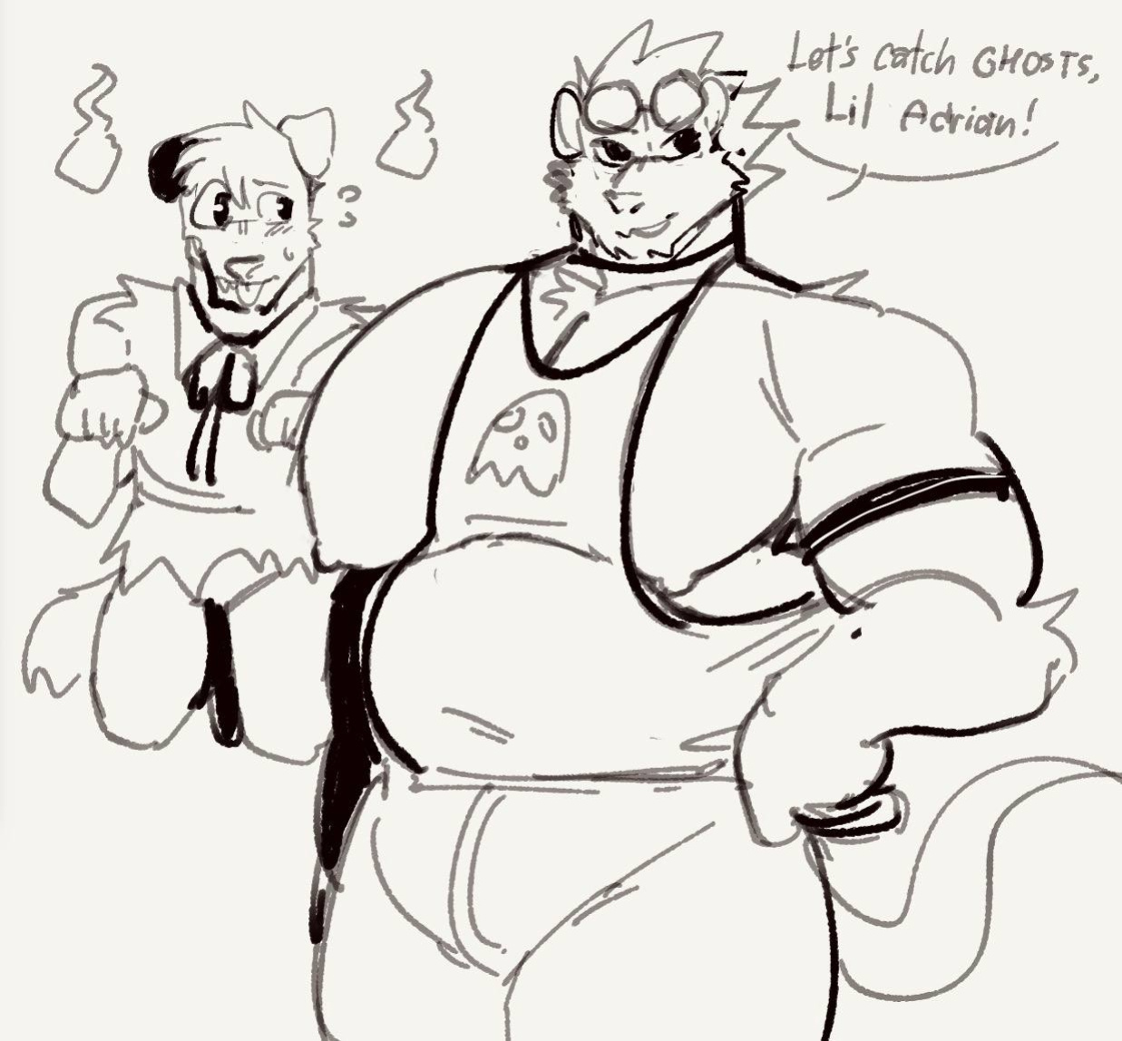 [Kaviaar] The Ghost and Nolan Opossum (Ongoing)