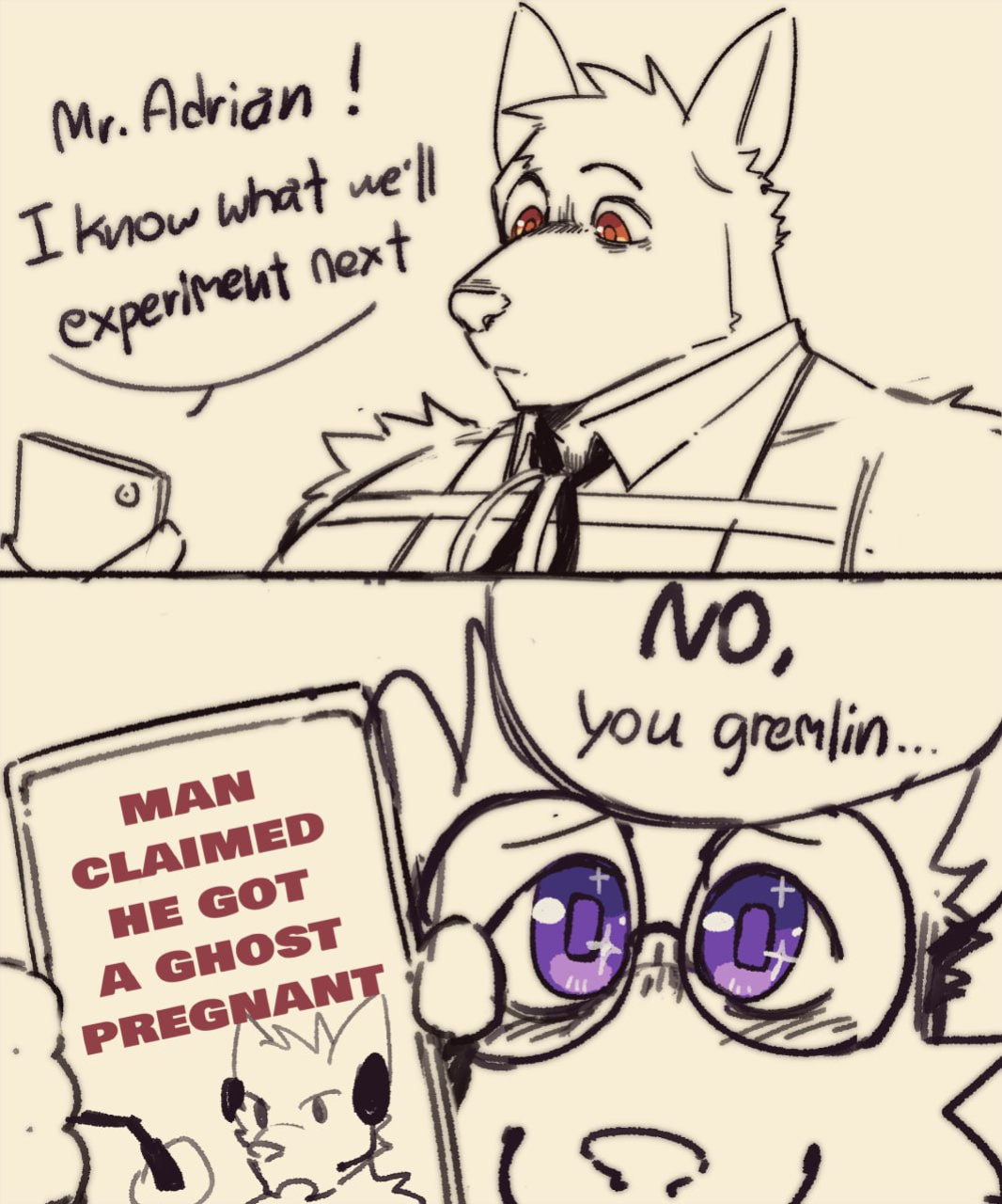 [Kaviaar] The Ghost and Nolan Opossum (Ongoing)