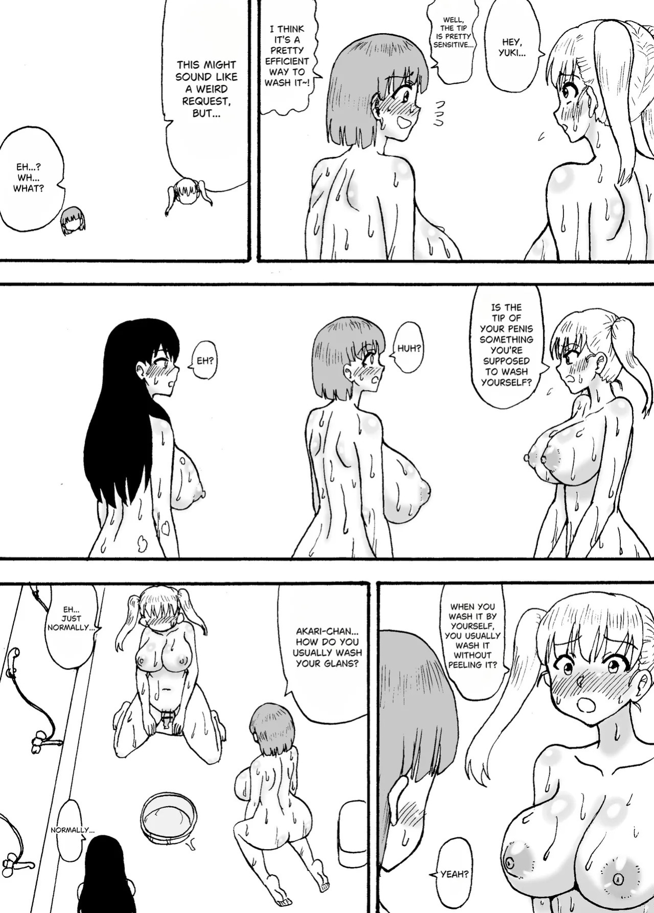 [Wasuresou na Namae] Yowayowa Chinpo 3-ningumi ~Yowayowa Chinpo Arai Hen~ [English]