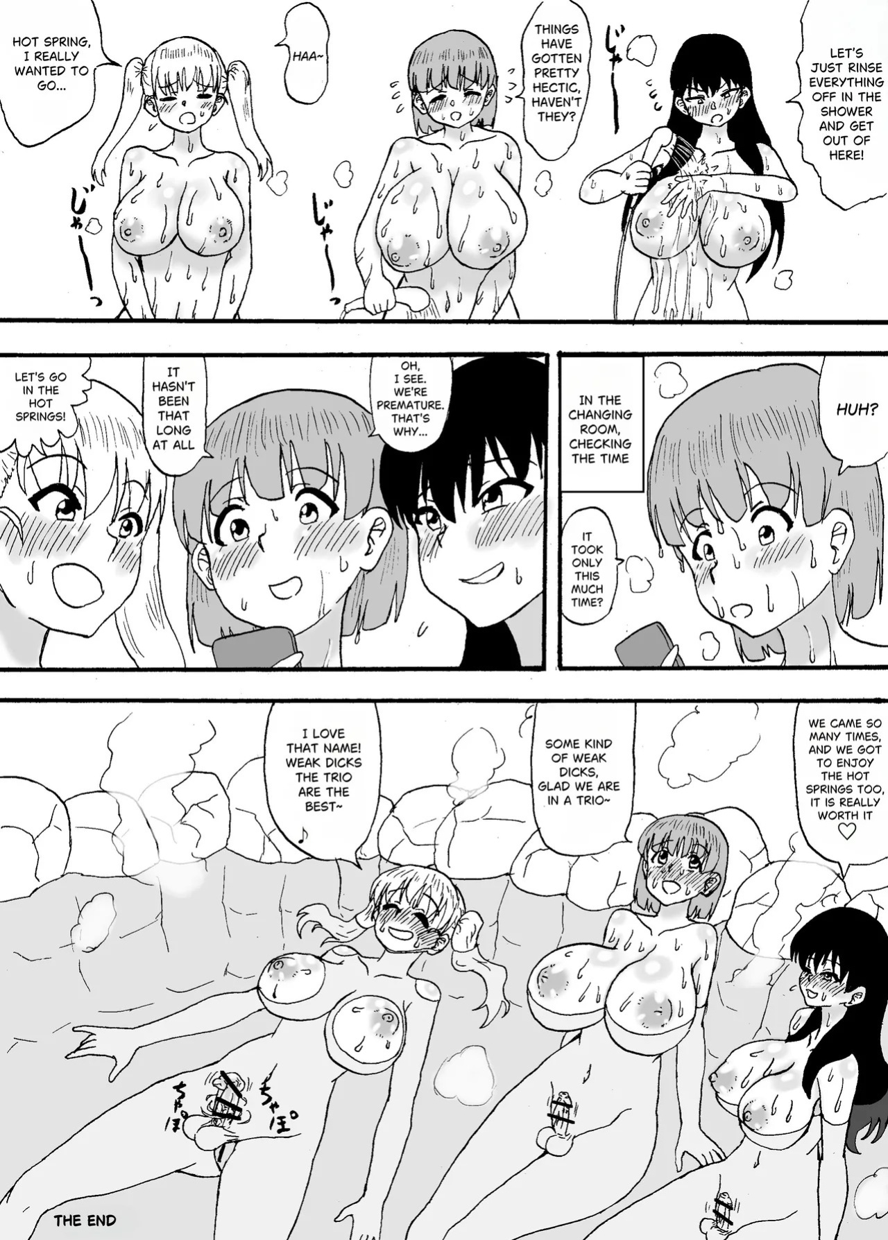 [Wasuresou na Namae] Yowayowa Chinpo 3-ningumi ~Yowayowa Chinpo Arai Hen~ [English]