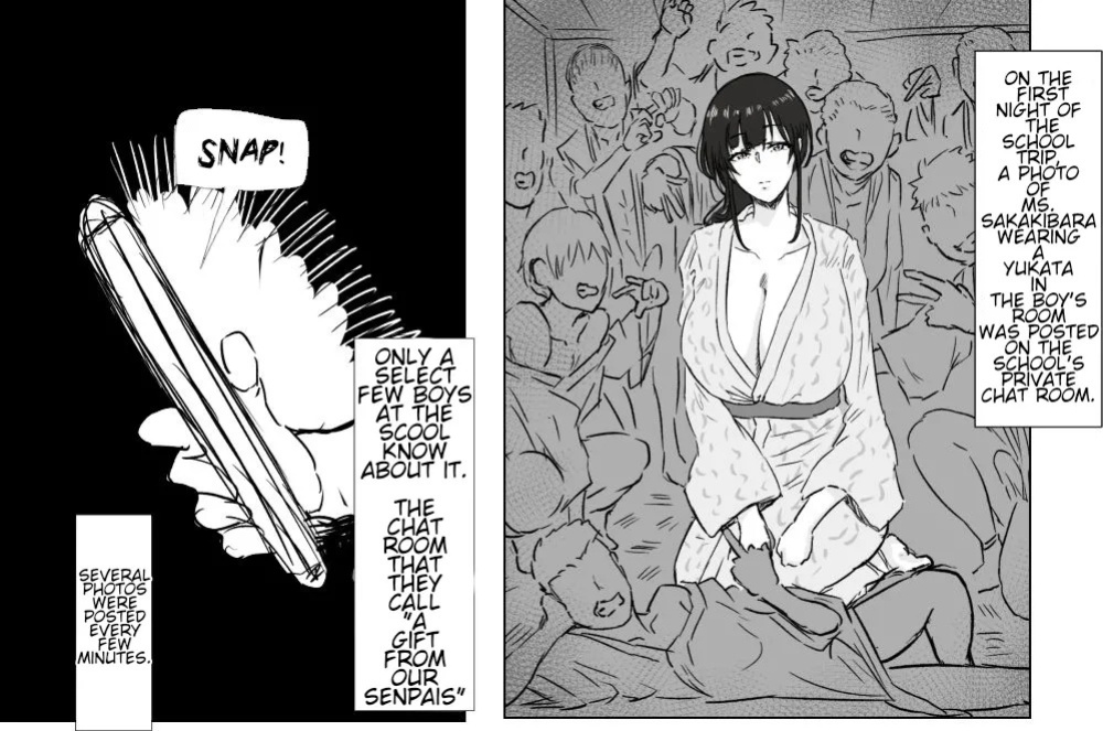 [Tomii Roba] School Trip with Sakakibara Sensei | Sakakibara Sensei to Shuugakuryokou [English] [CT Scans]