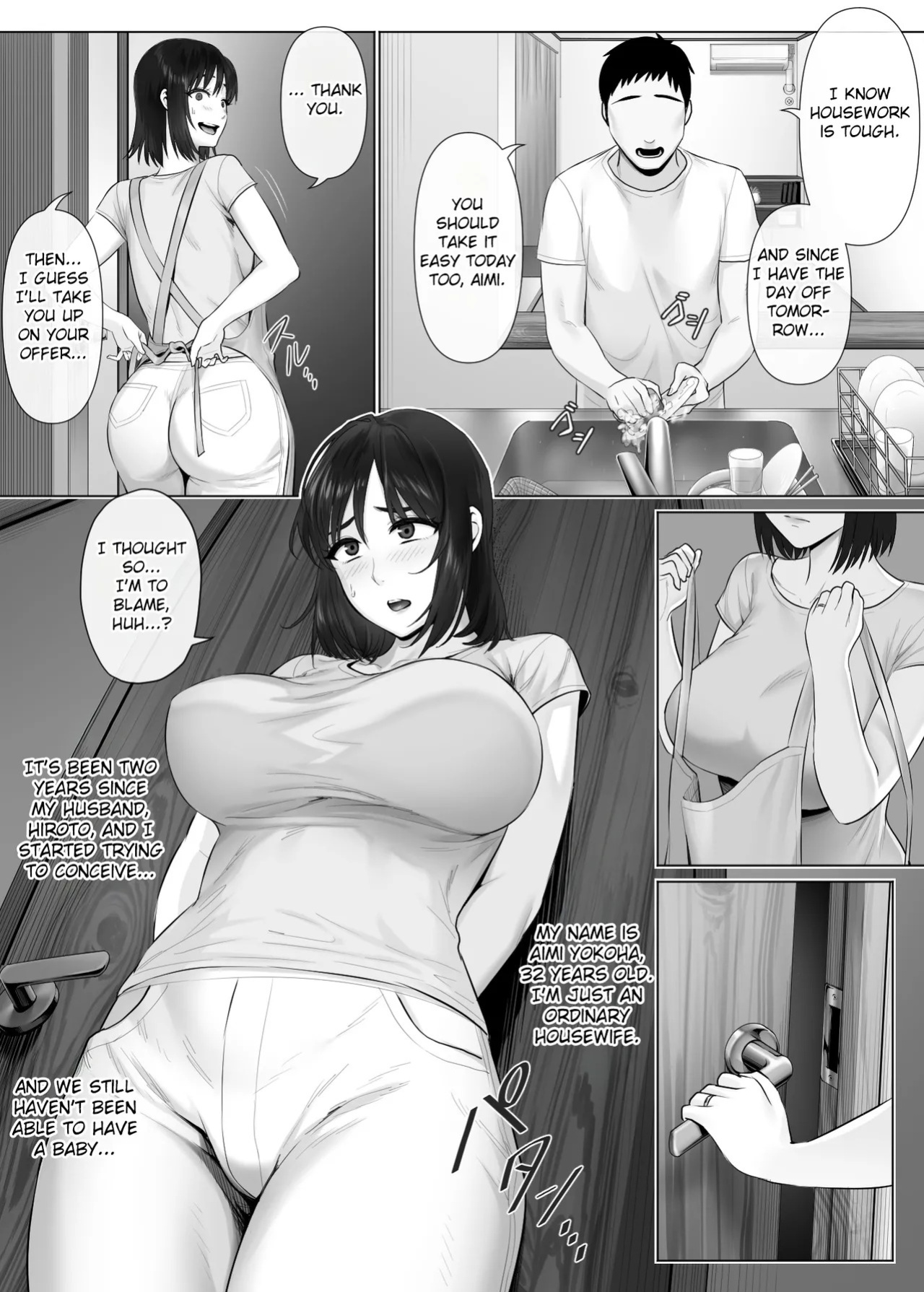 [Mitsumitsu Niku (Hikitogu)] LeveChi na Swapping 2 ~Hatsu Zecchou de Iki Kuruu Tsuma Hen~ | Swapping on a Whole New Level 2 ~Wife Goes Wild With Her First Orgasm~ [English] [Fated Circle]