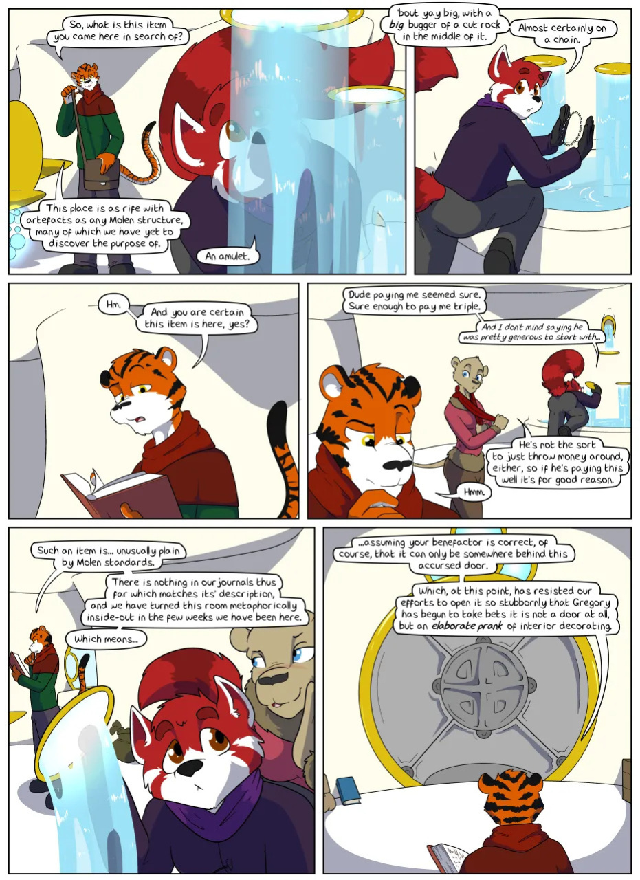 [Reyn Goldfur] Caves and Critters: Chapter 11