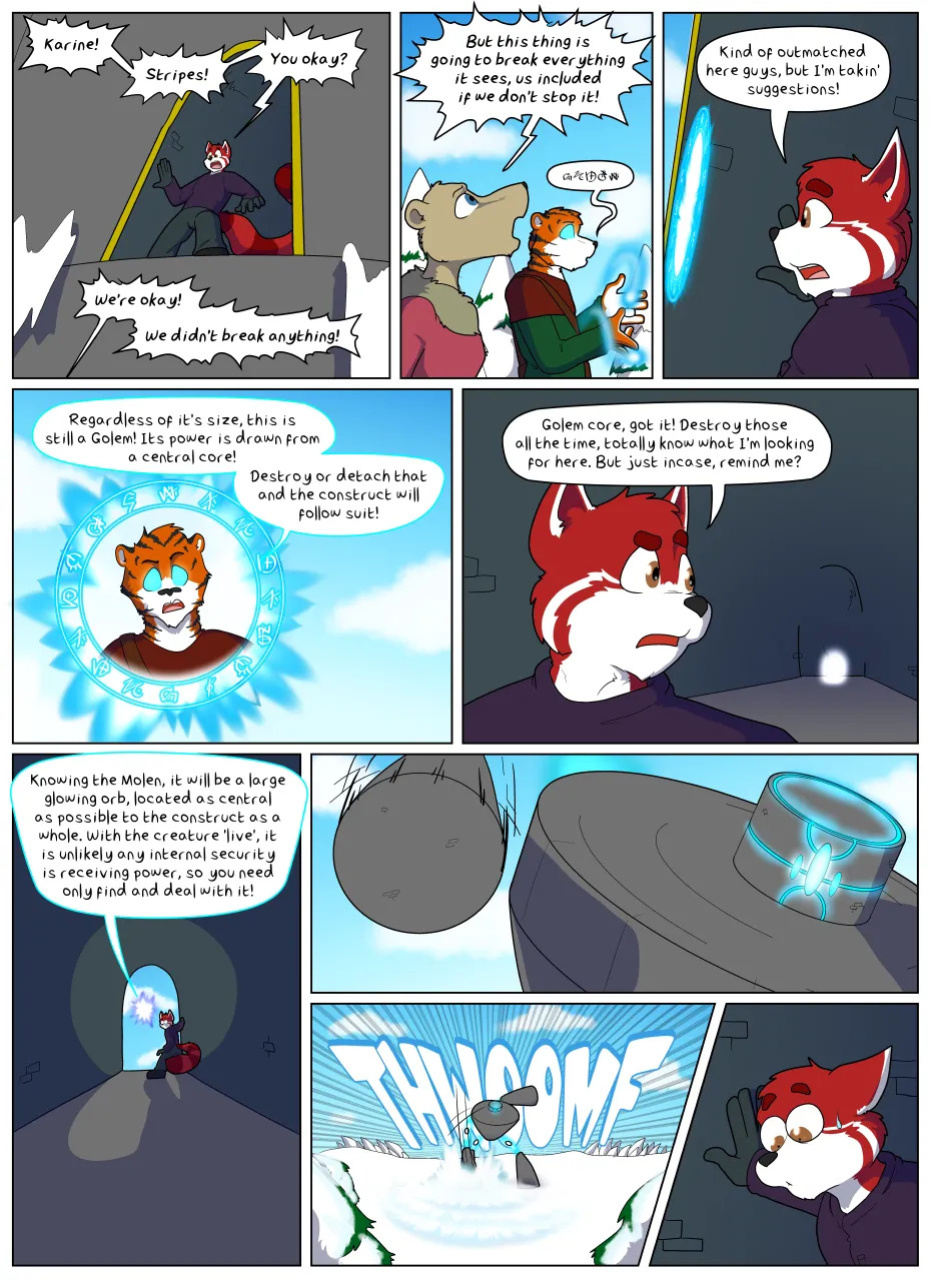 [Reyn Goldfur] Caves and Critters: Chapter 11
