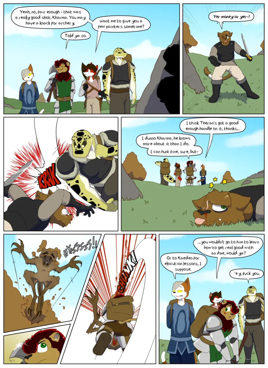 [Reyn Goldfur] Caves and Critters: Chapter 11