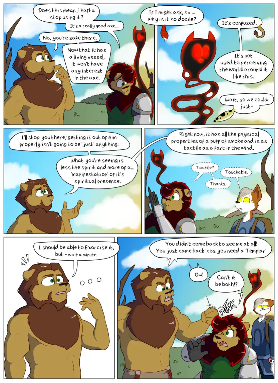 [Reyn Goldfur] Caves and Critters: Chapter 11