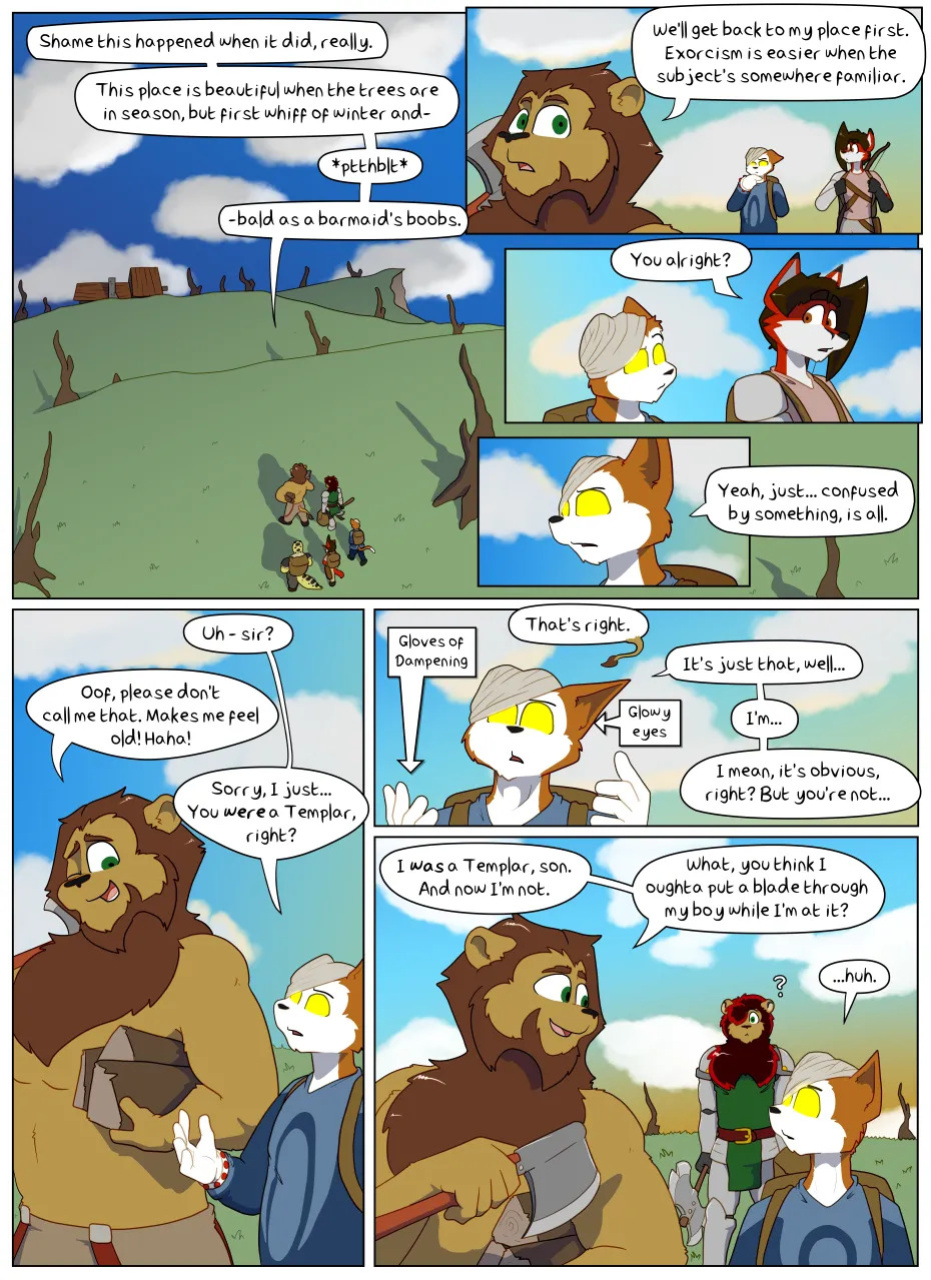 [Reyn Goldfur] Caves and Critters: Chapter 11