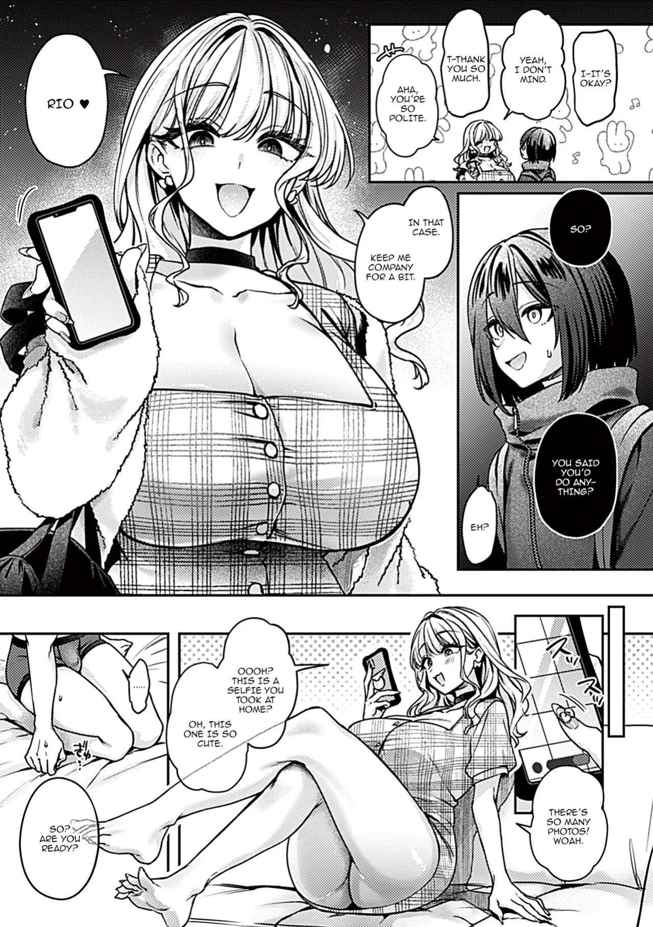 [Izumi Hachi] Tsuyotsuyo Gyaru no Inkya Ikusei Keikaku Ch. 1-2 | A Forceful Gyaru's Shy Man Raising Project Ch. 1-2 (COMIC GEE vol.36, 38) [English] {Doujins.com}
