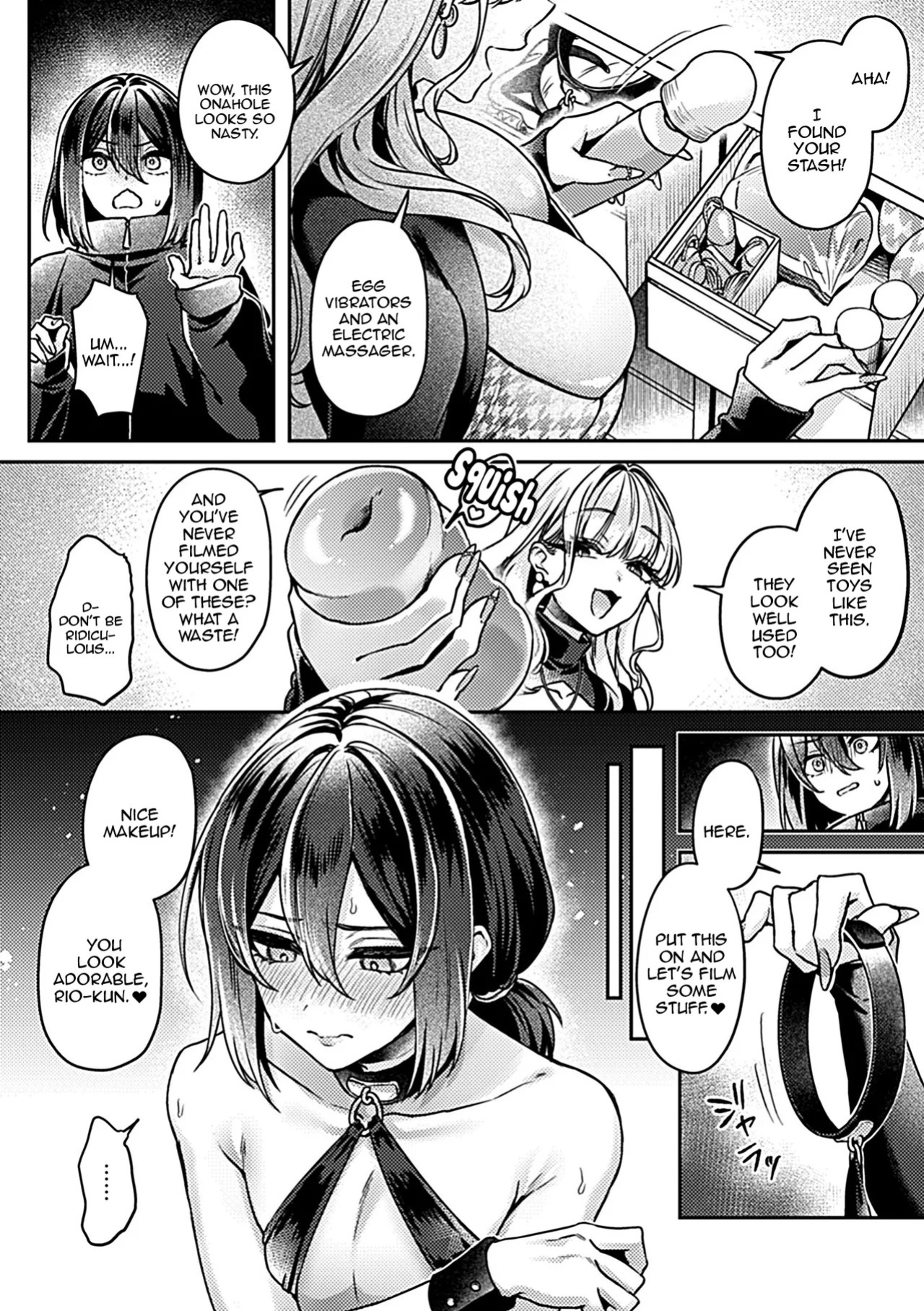 [Izumi Hachi] Tsuyotsuyo Gyaru no Inkya Ikusei Keikaku Ch. 1-2 | A Forceful Gyaru's Shy Man Raising Project Ch. 1-2 (COMIC GEE vol.36, 38) [English] {Doujins.com}
