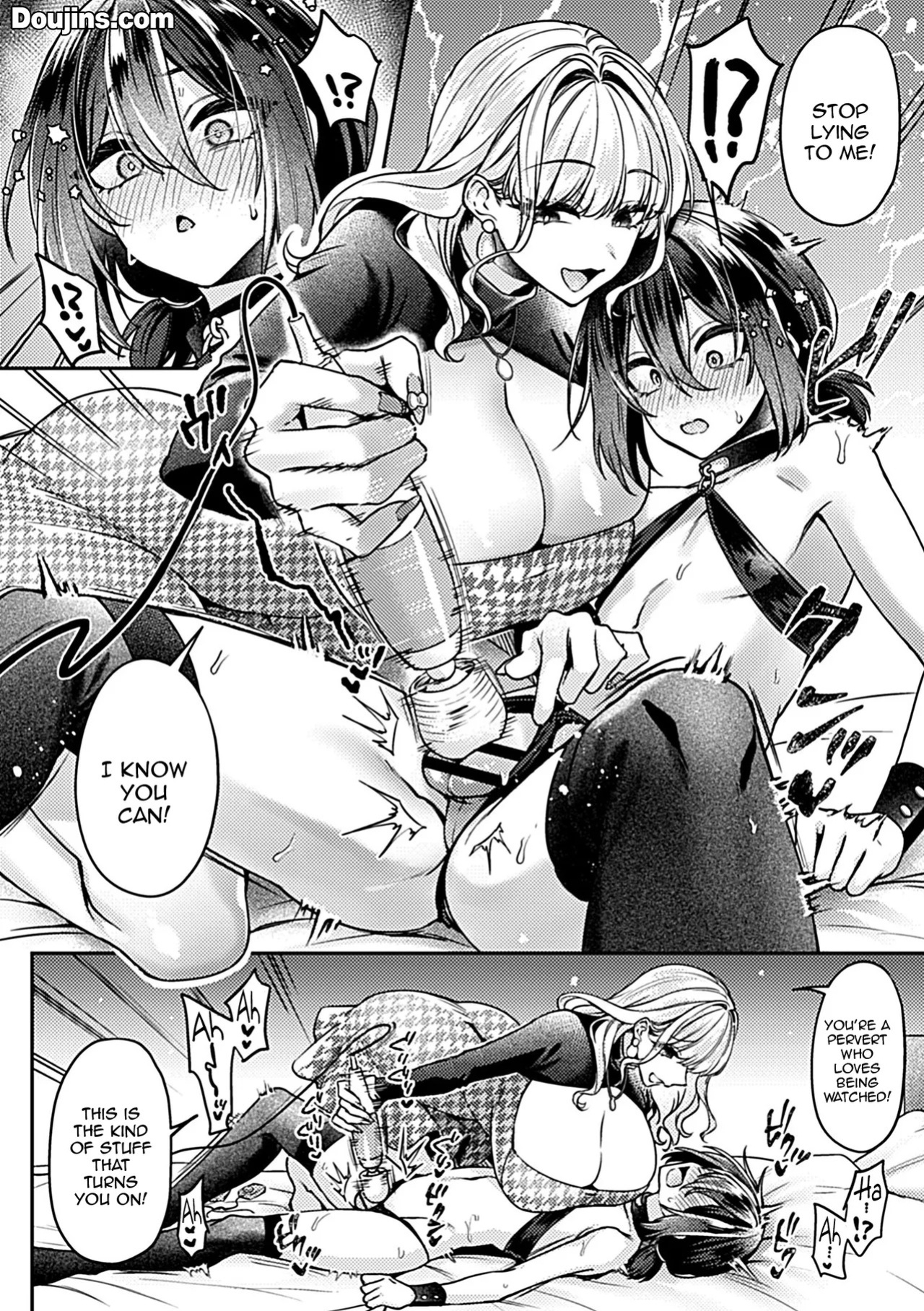 [Izumi Hachi] Tsuyotsuyo Gyaru no Inkya Ikusei Keikaku Ch. 1-2 | A Forceful Gyaru's Shy Man Raising Project Ch. 1-2 (COMIC GEE vol.36, 38) [English] {Doujins.com}