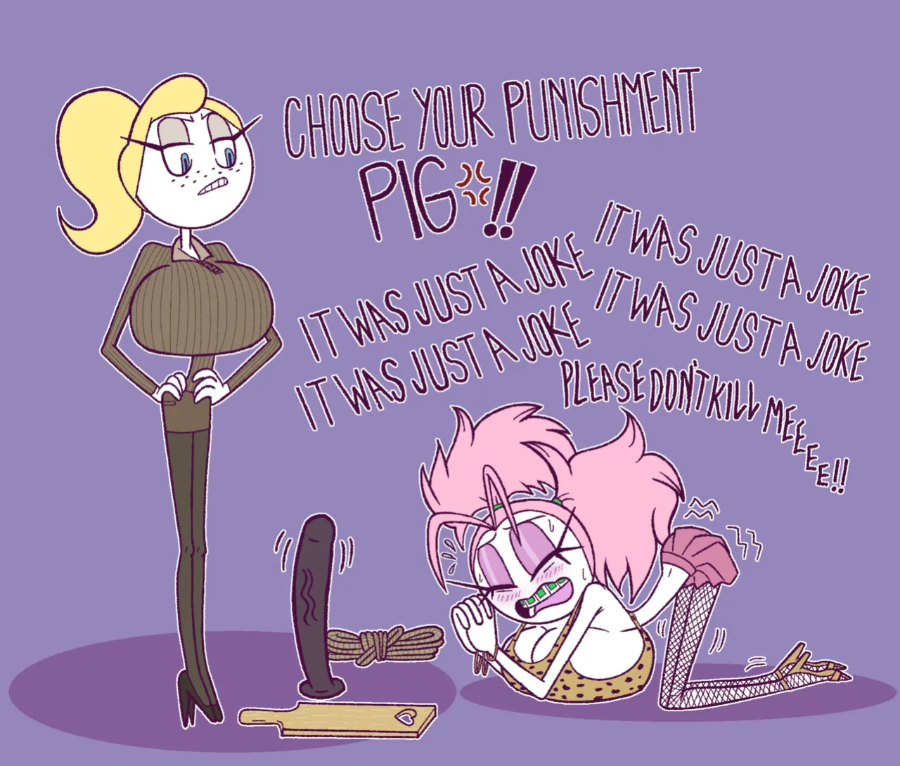 [HoneyMapache] Patricia (@Giraffemonger's OC)