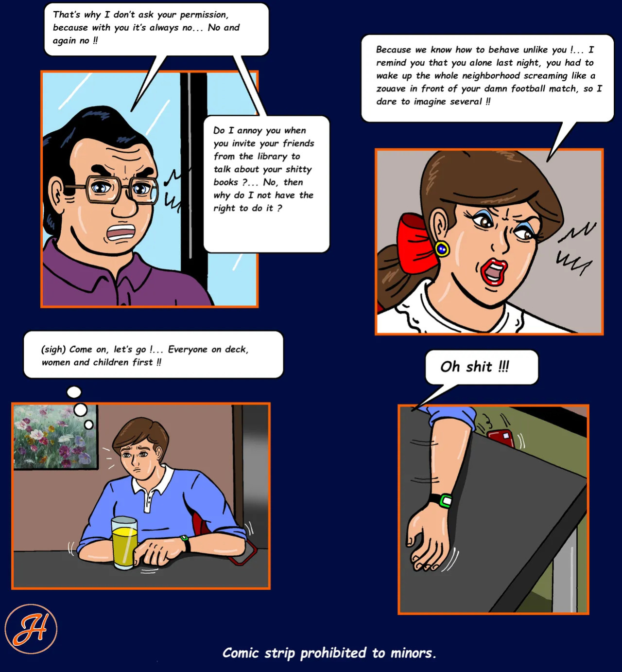 [Historikito] The adventures of a perverted wife [english] (ongoing)