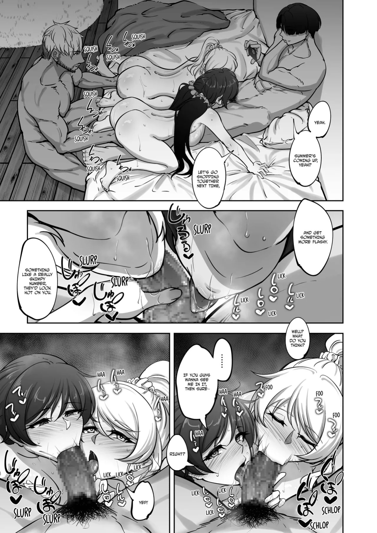 [Sobabu (Rasson)] Eri to Nozomi no Joujiroku - THE SEX RECORDS OF ERI AND NOZOMI 2 (Love Live!) [English] [Your Deer Friends Black] [Digital]