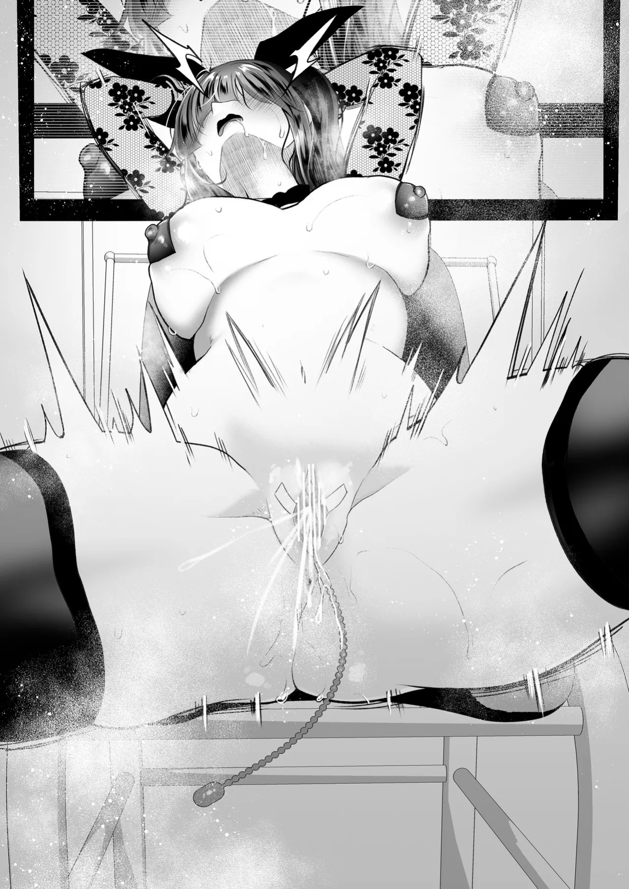 [Nanasaki] [English ver.／Comic] Idol-chan urethra torture endurance broadcast Manga 8page