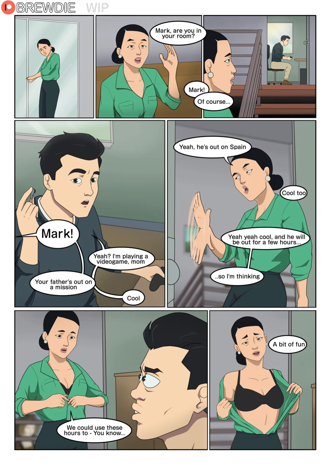 [Brewdie] Mark x Debbie (Invincible) [Ongoing]