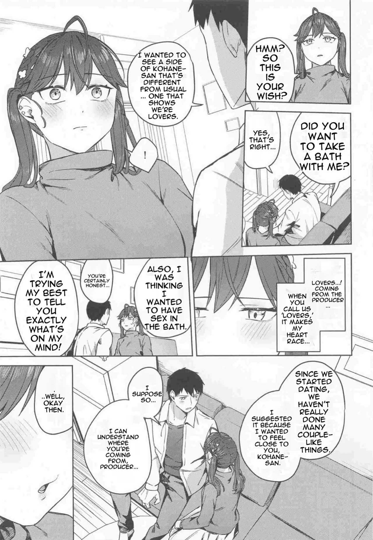 (C107) [Cotton Candy (Cotton)] Rinha-san to Ofuro ni Hairitai! (Gakuen iDOLM@STER) [English] [MTL]