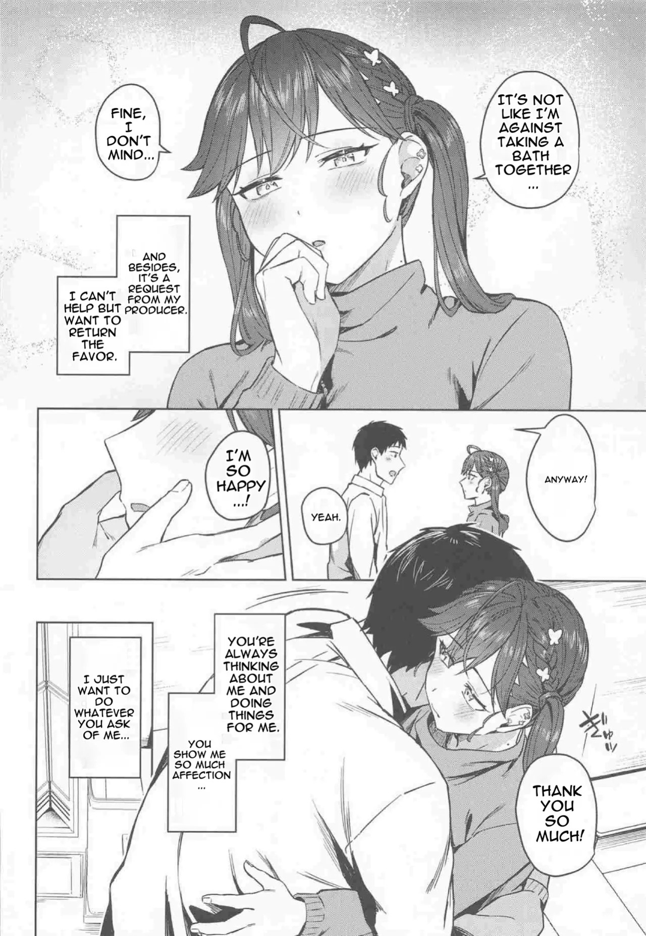(C107) [Cotton Candy (Cotton)] Rinha-san to Ofuro ni Hairitai! (Gakuen iDOLM@STER) [English] [MTL]