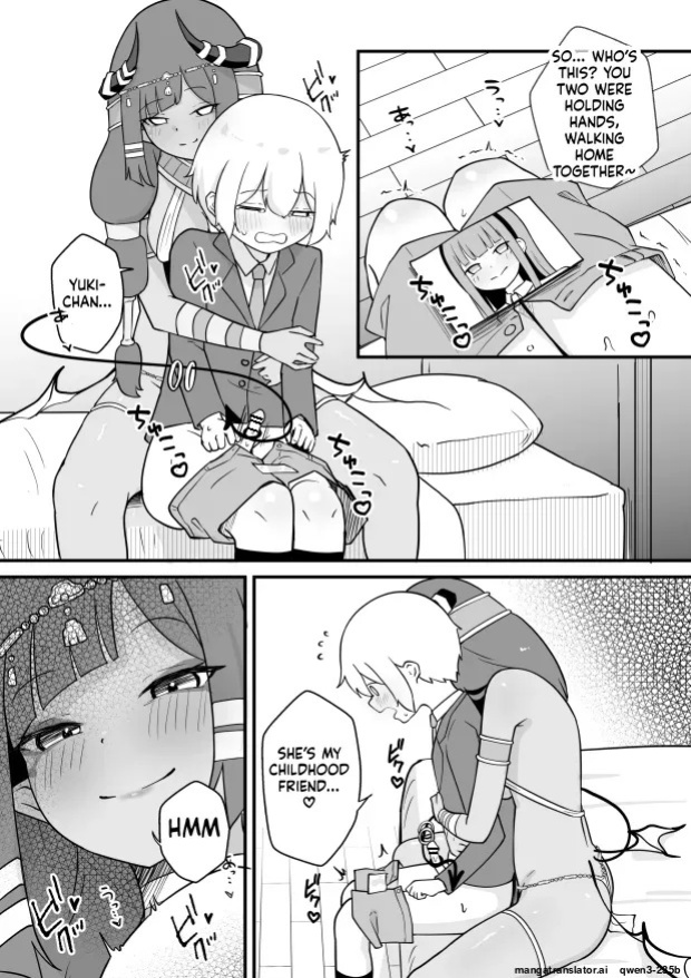 [Permission (Zandoro)] Lamp no Succubus ni Shiborareru [English] [SCANMTL]