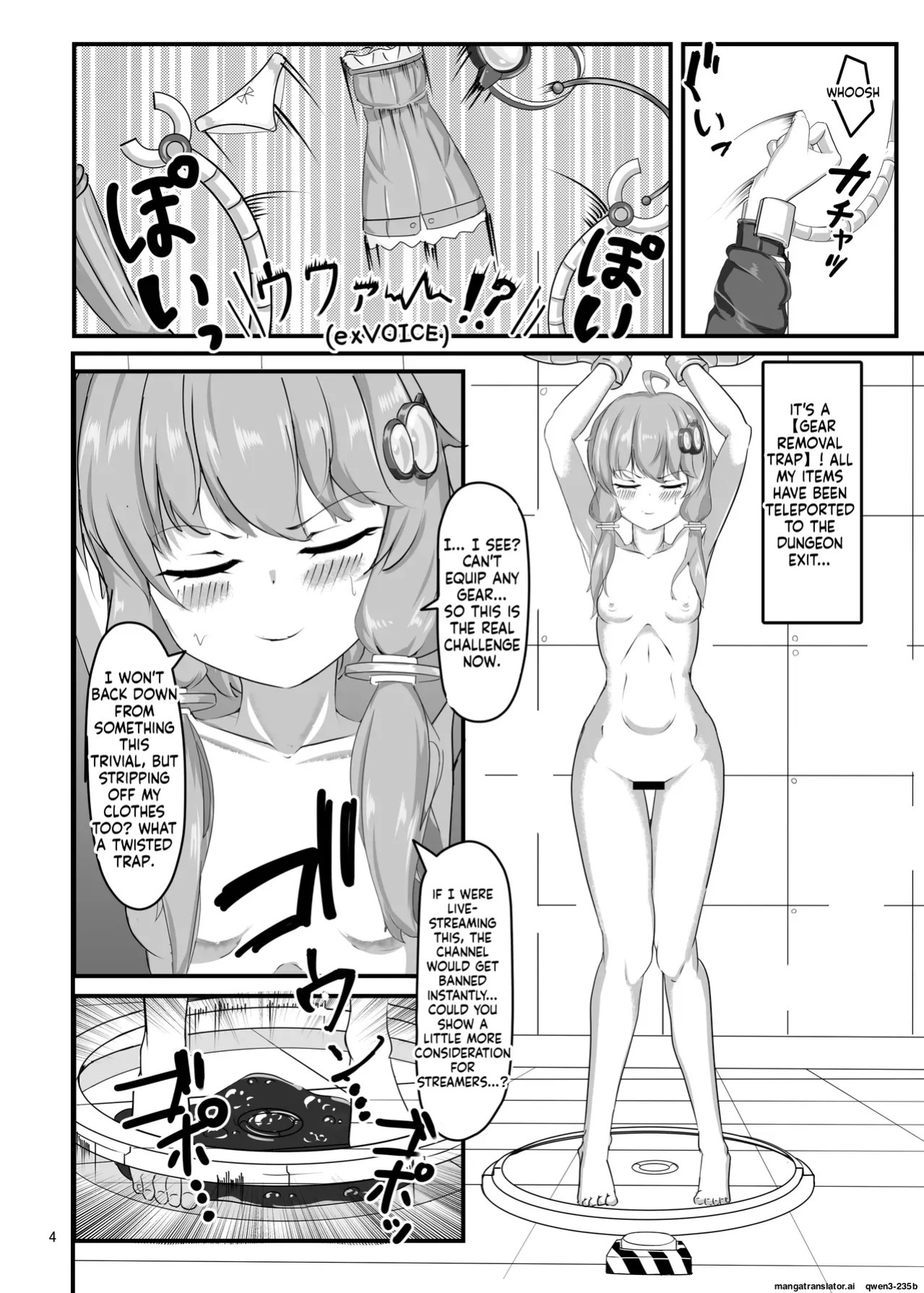 [Uraroji Tics (Nunumeme)] Ero Trap Dungeon Gotoki ni Kono Watashi ga Makeru to demo? (VOICEROID) [English] [SCANMTL] [Digital]