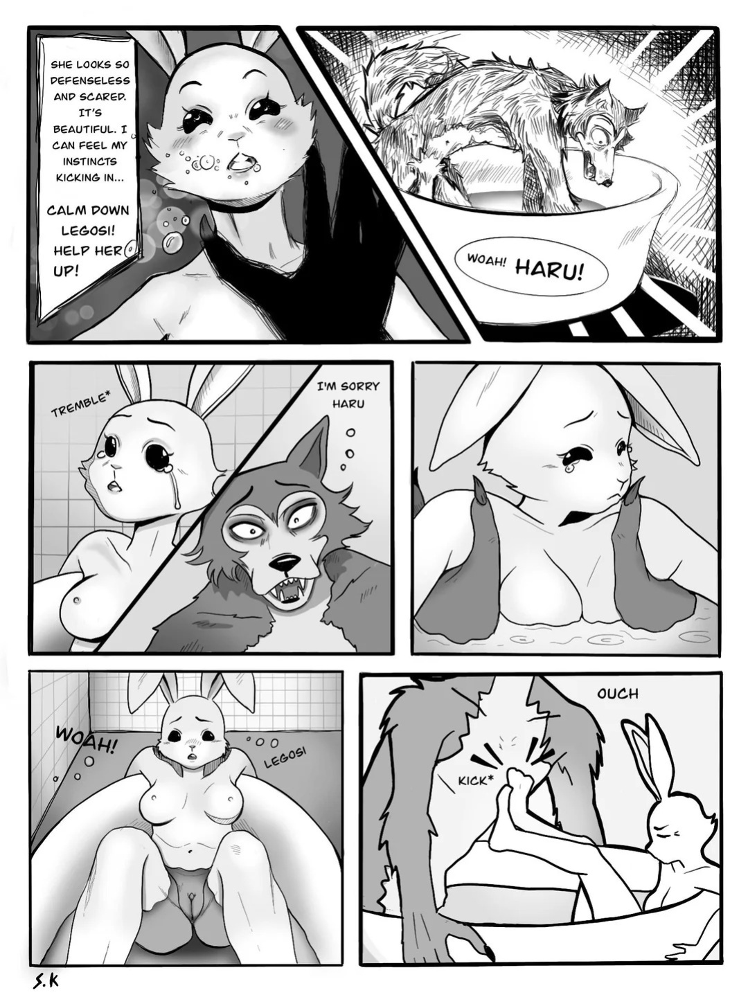 Beastars Bunny & Beast (shamefulr)