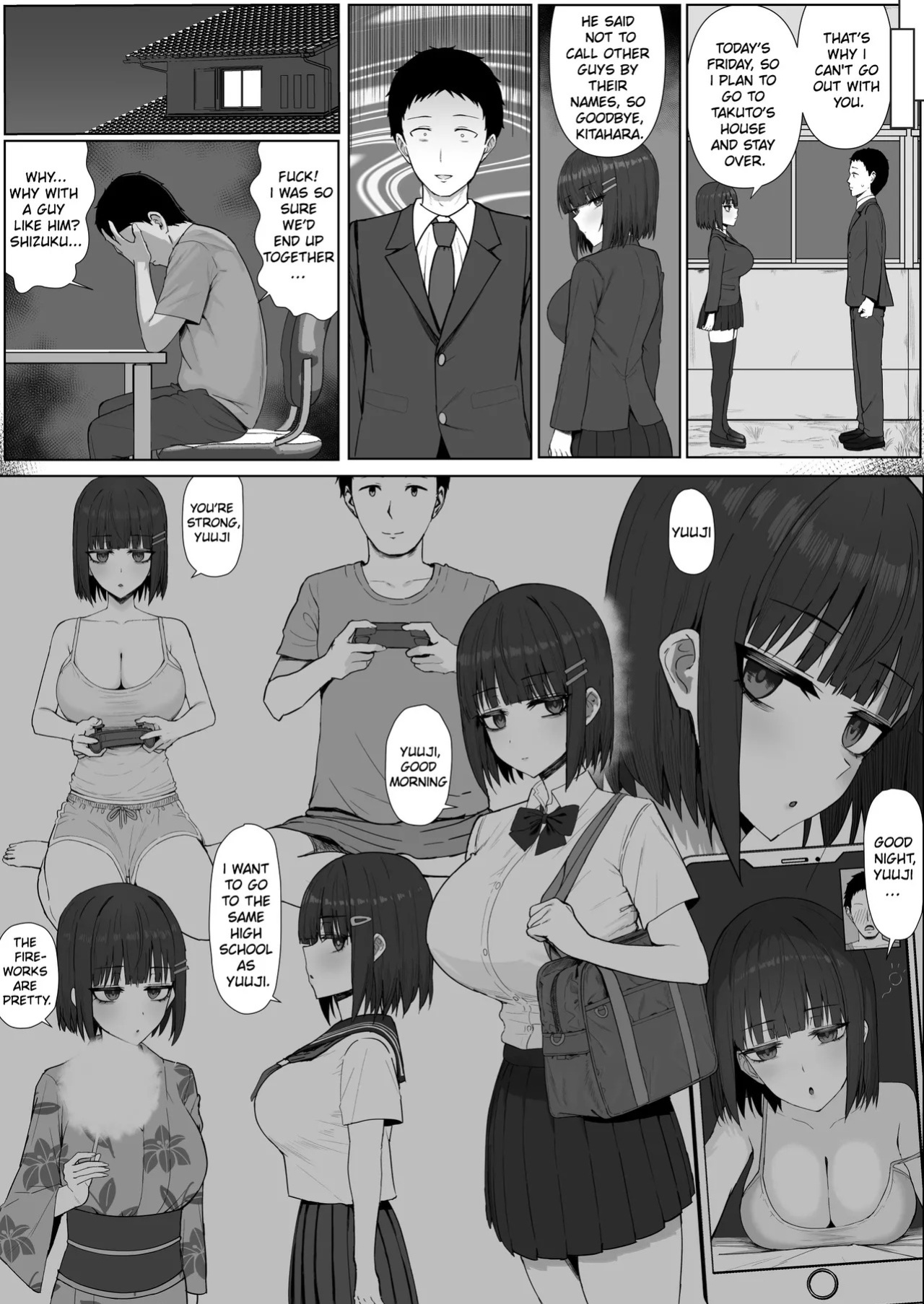 [Shoujo Tetsu (Ariatorai)] Muhyoujou Osananajimi ga Kimo Ota ni Ubawarete Love Love Berochuu Ecchi Shiteita | My Expressionless Childhood Friend Was Snatched Away by a Creepy Otaku and Was Having Lovey-Dovey Tongue-Kissing Sex [English] [Chalklog]