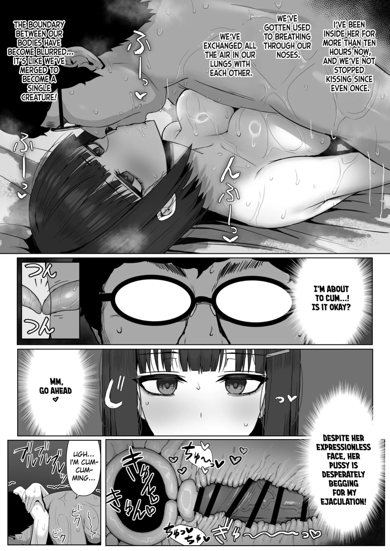 [Shoujo Tetsu (Ariatorai)] Muhyoujou Osananajimi ga Kimo Ota ni Ubawarete Love Love Berochuu Ecchi Shiteita | My Expressionless Childhood Friend Was Snatched Away by a Creepy Otaku and Was Having Lovey-Dovey Tongue-Kissing Sex [English] [Chalklog]