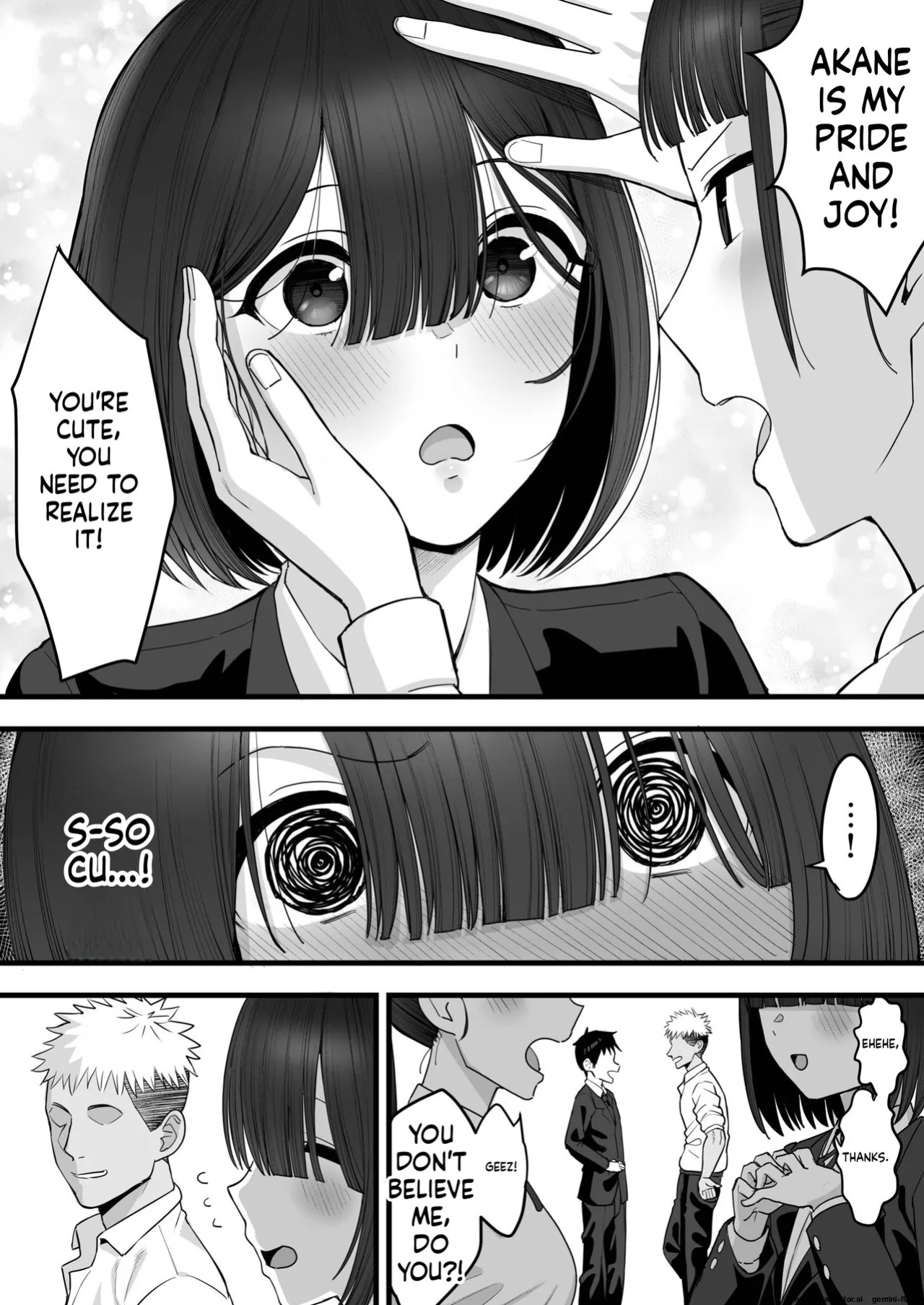[Take Shinshi] My Childhood Friend Twins Become Another Man’s Onahole 1-3 [English]