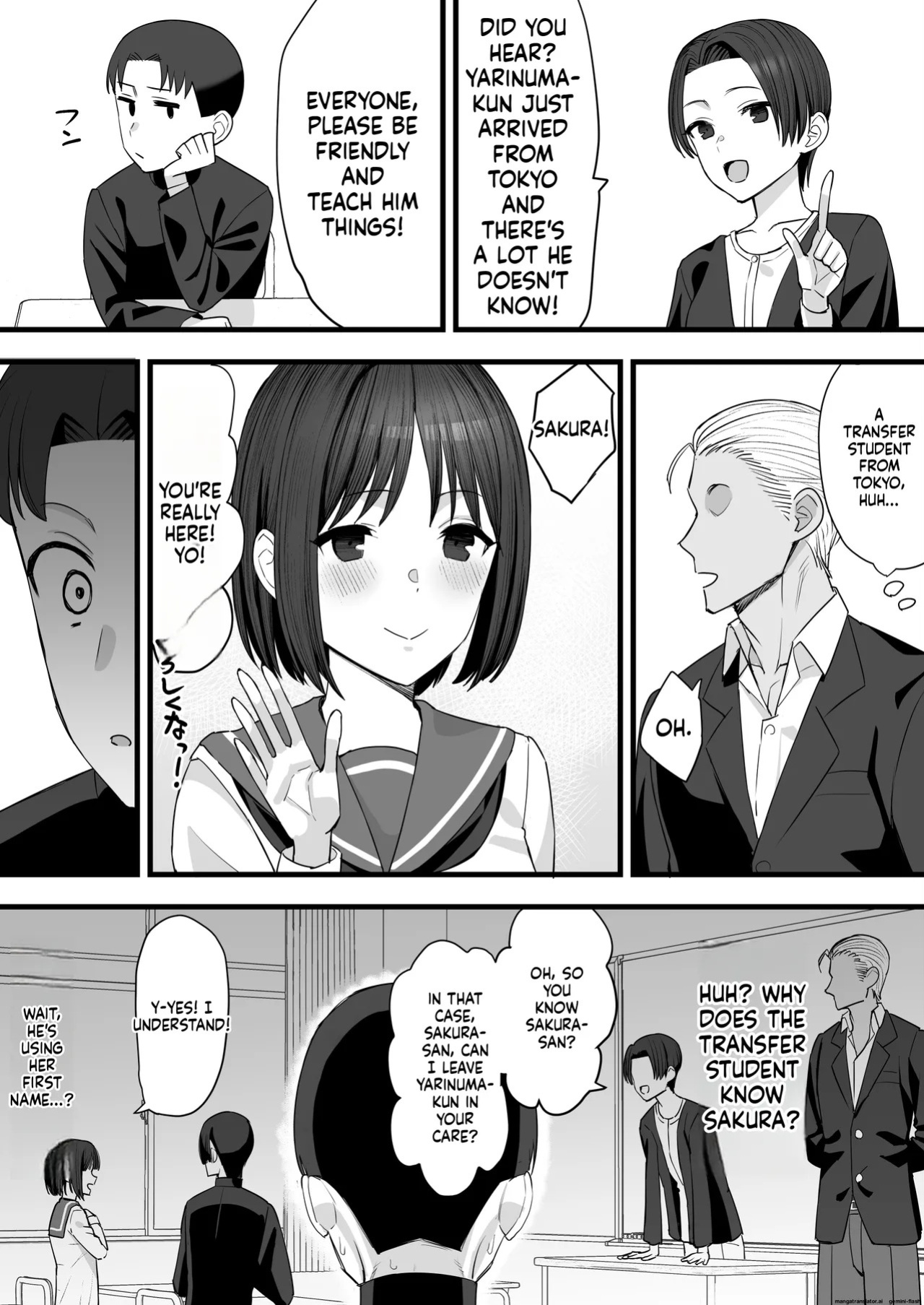 [Take Shinshi] Yarichin ga Tenkou Shite Kita! BSS Hen | The Playboy Transferred in! BSS [English]