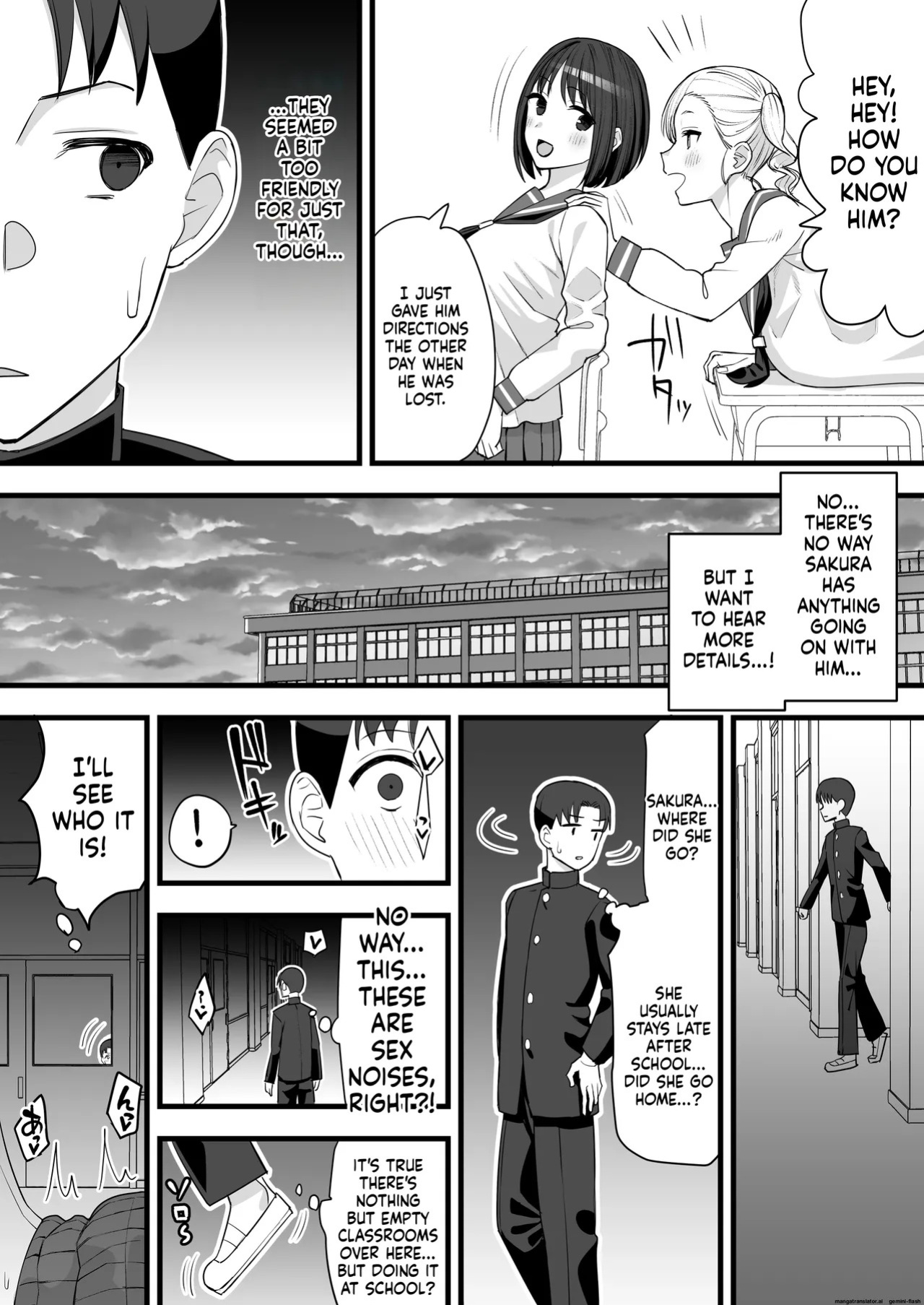 [Take Shinshi] Yarichin ga Tenkou Shite Kita! BSS Hen | The Playboy Transferred in! BSS [English]