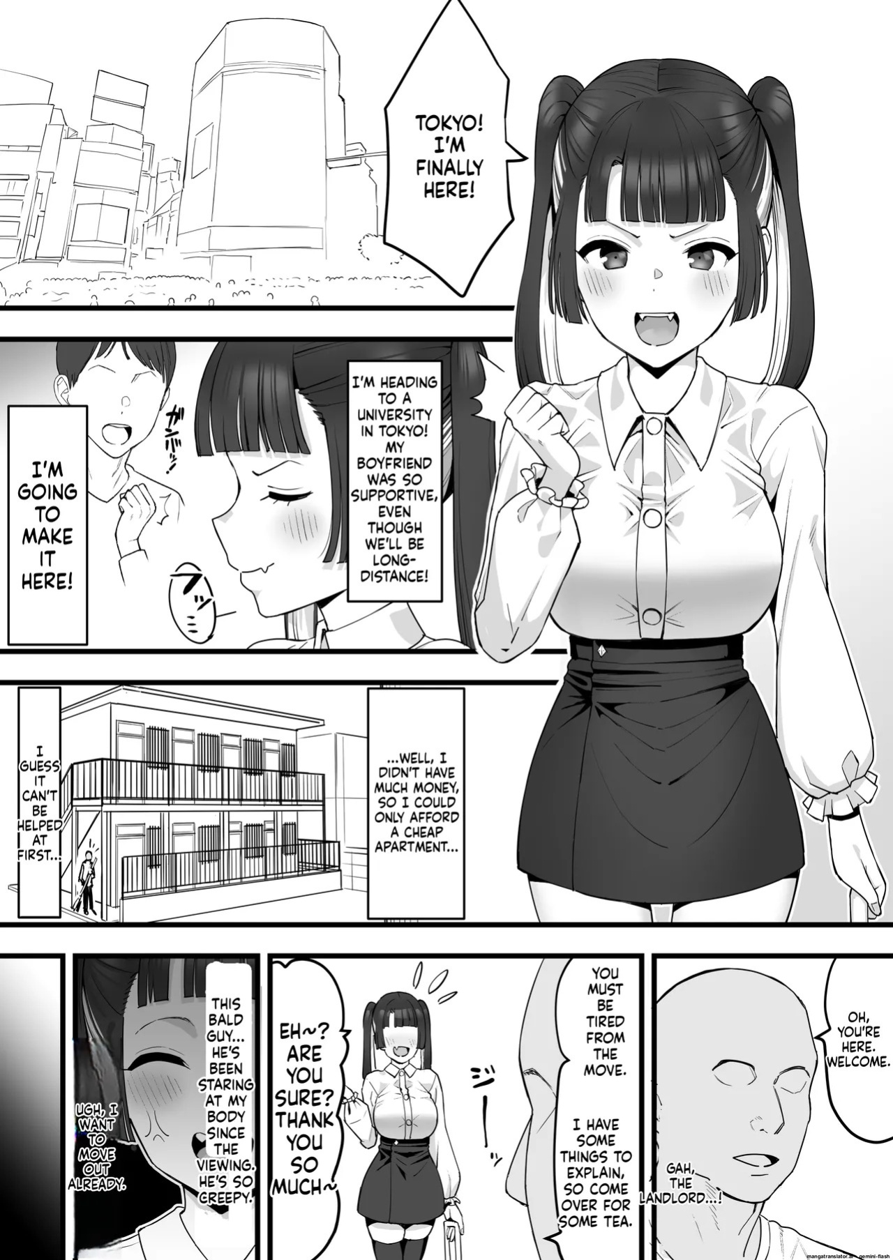 [Take Shinshi] Joukyou Musume, Tokai no Kibishisa o Shiru | Country Girl Learns the Harshness of the City [English]