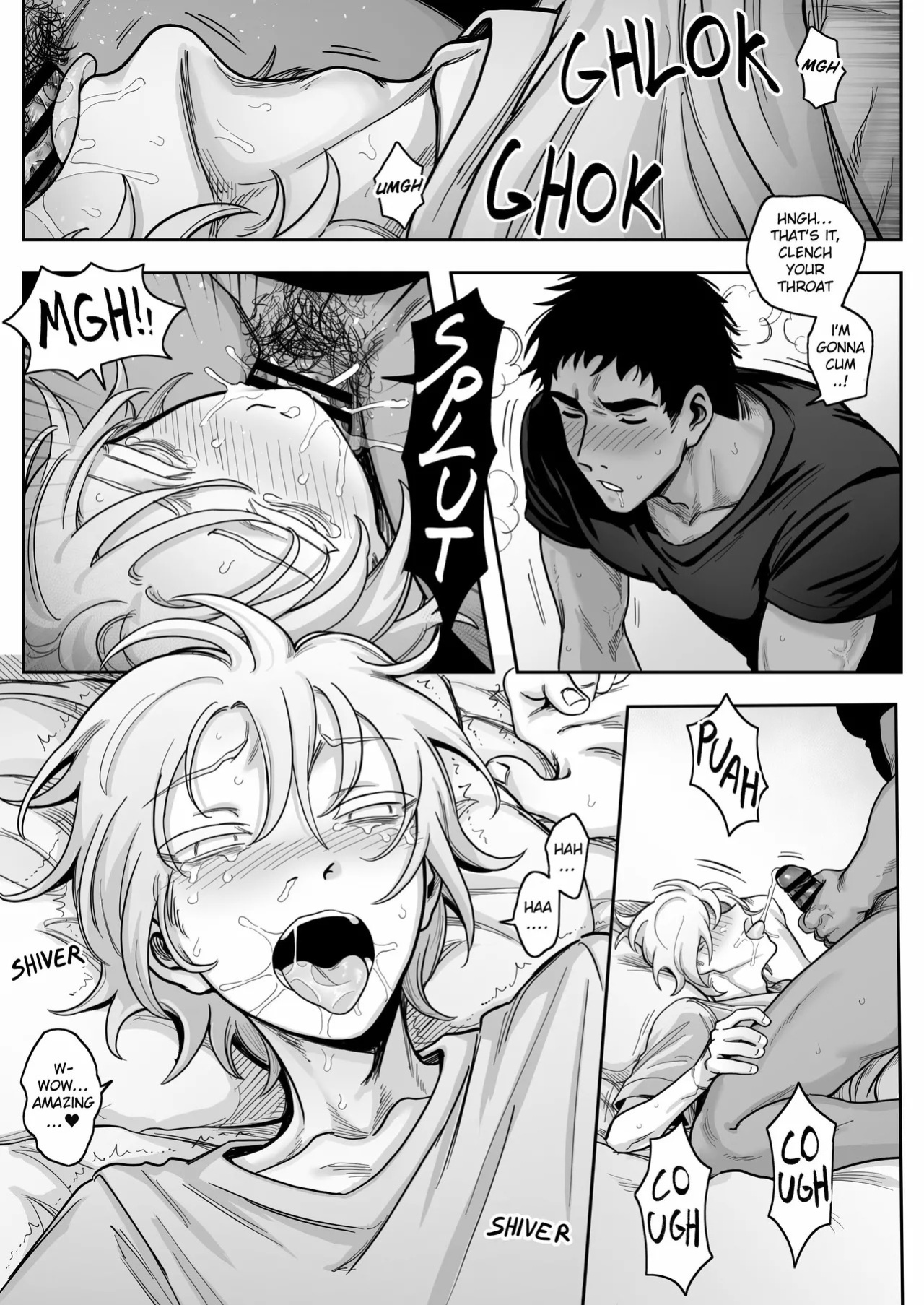 [Schweinchen31] Dosukebena Roommate o Wakara Seru Hanashi | Teaching My Perverted Roommate a Lesson [English]