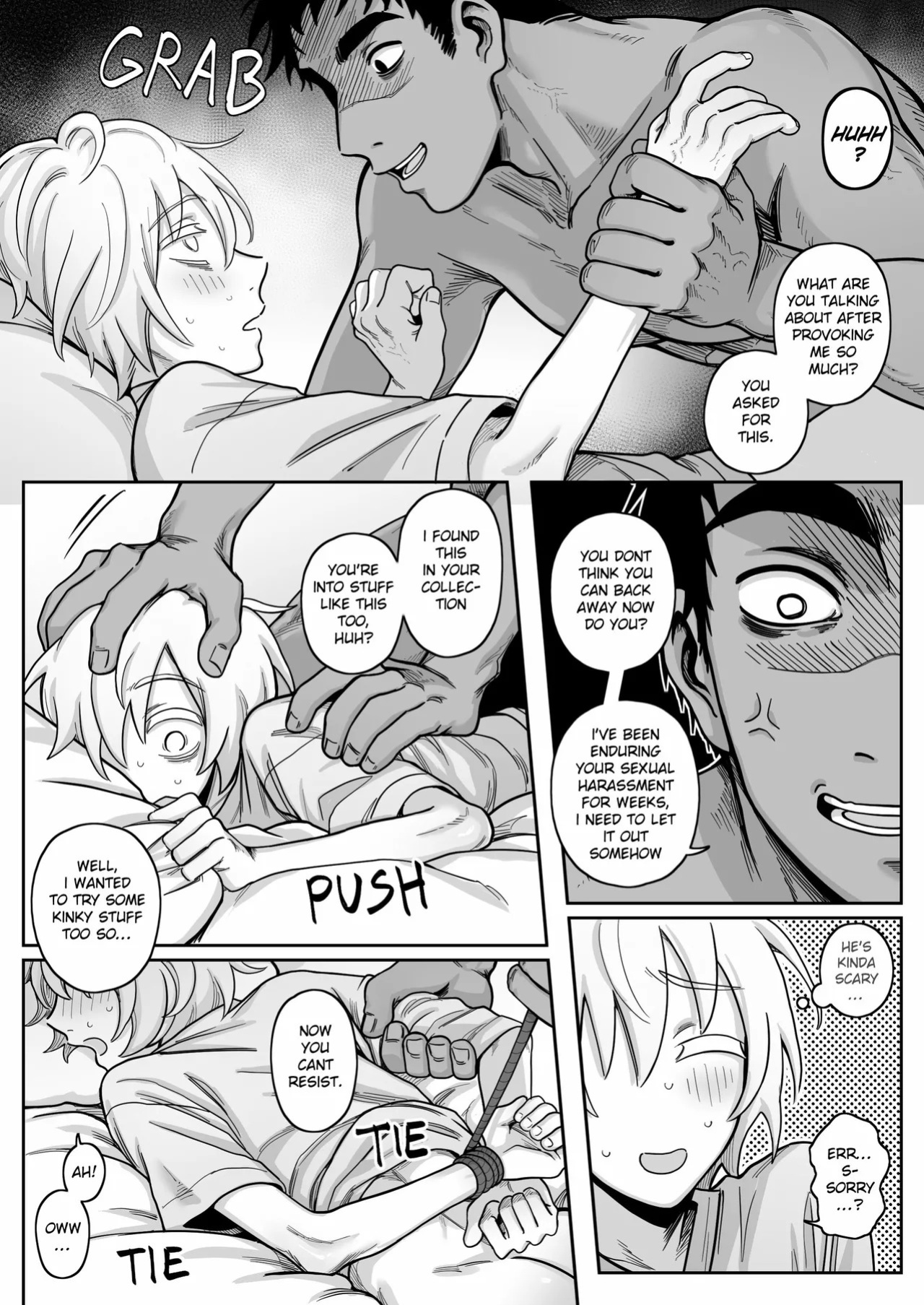 [Schweinchen31] Dosukebena Roommate o Wakara Seru Hanashi | Teaching My Perverted Roommate a Lesson [English]