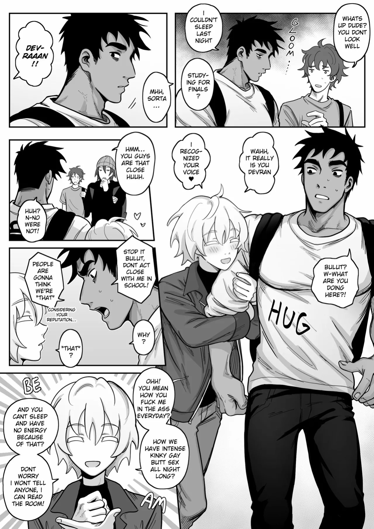 [Schweinchen31] Dosukebena Roommate o Wakara Seru Hanashi | Teaching My Perverted Roommate a Lesson [English]
