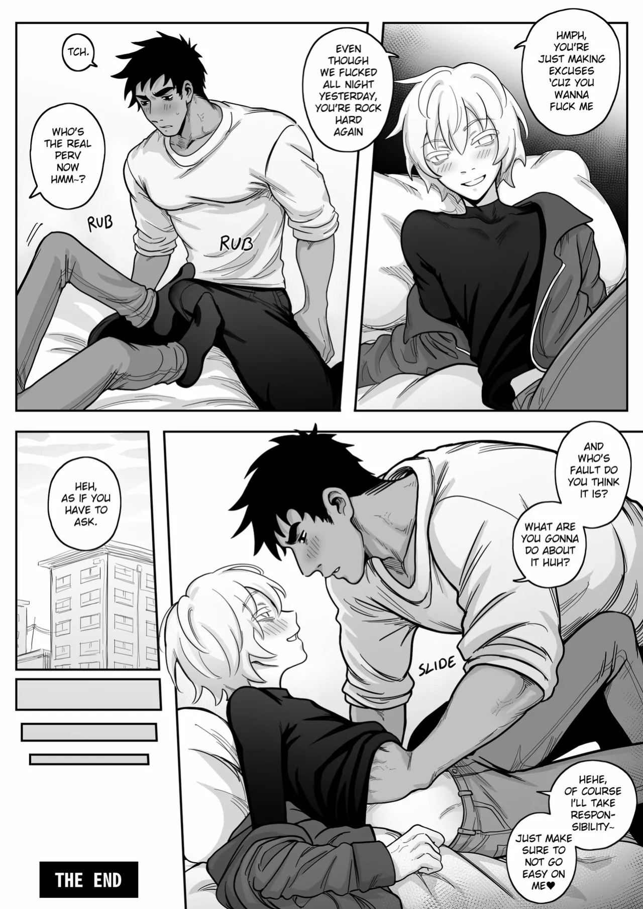 [Schweinchen31] Dosukebena Roommate o Wakara Seru Hanashi | Teaching My Perverted Roommate a Lesson [English]