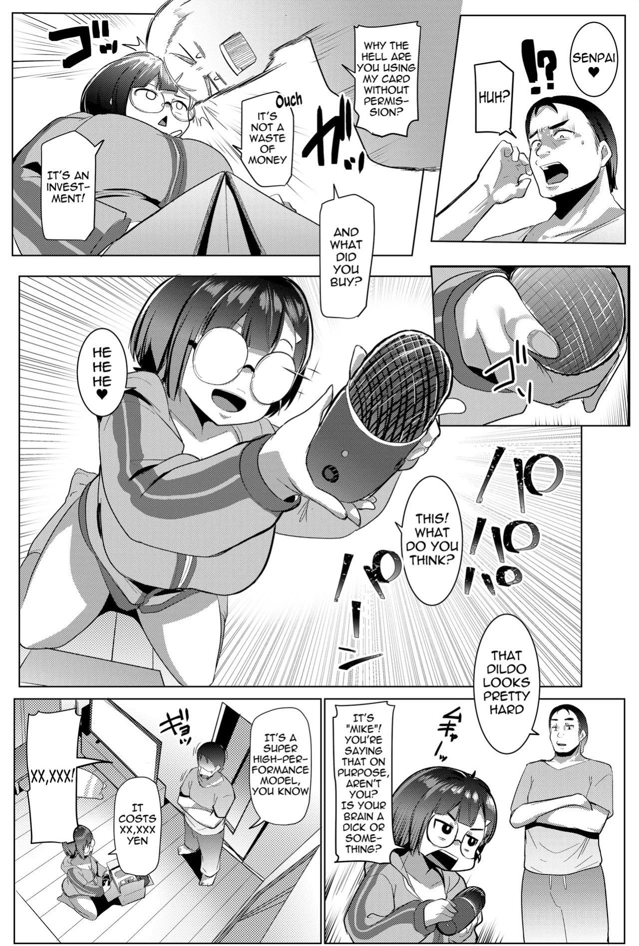 [Hitsuji Kikaku (Muneshiro)] Kouhai in the Home [English] [meganekun_tl] [Digital]