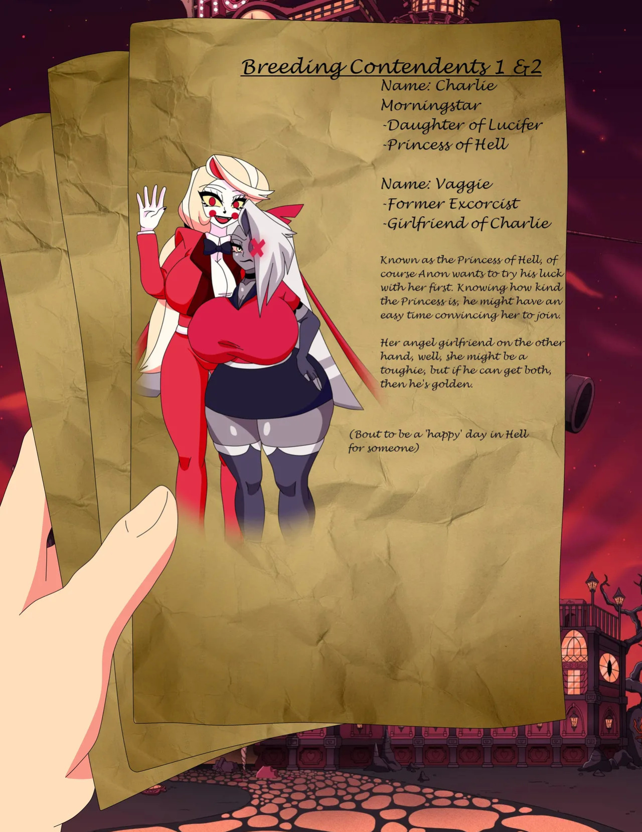 [Xml Xrossover] Anon X Hellaverse (Ongoing)