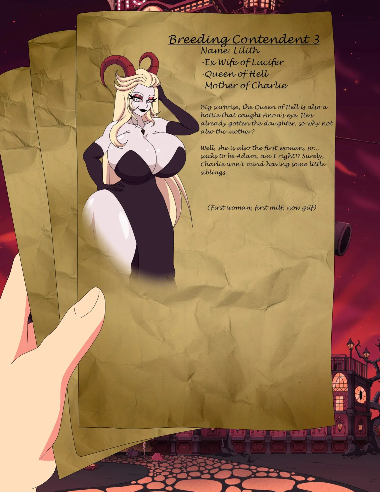 [Xml Xrossover] Anon X Hellaverse (Ongoing)