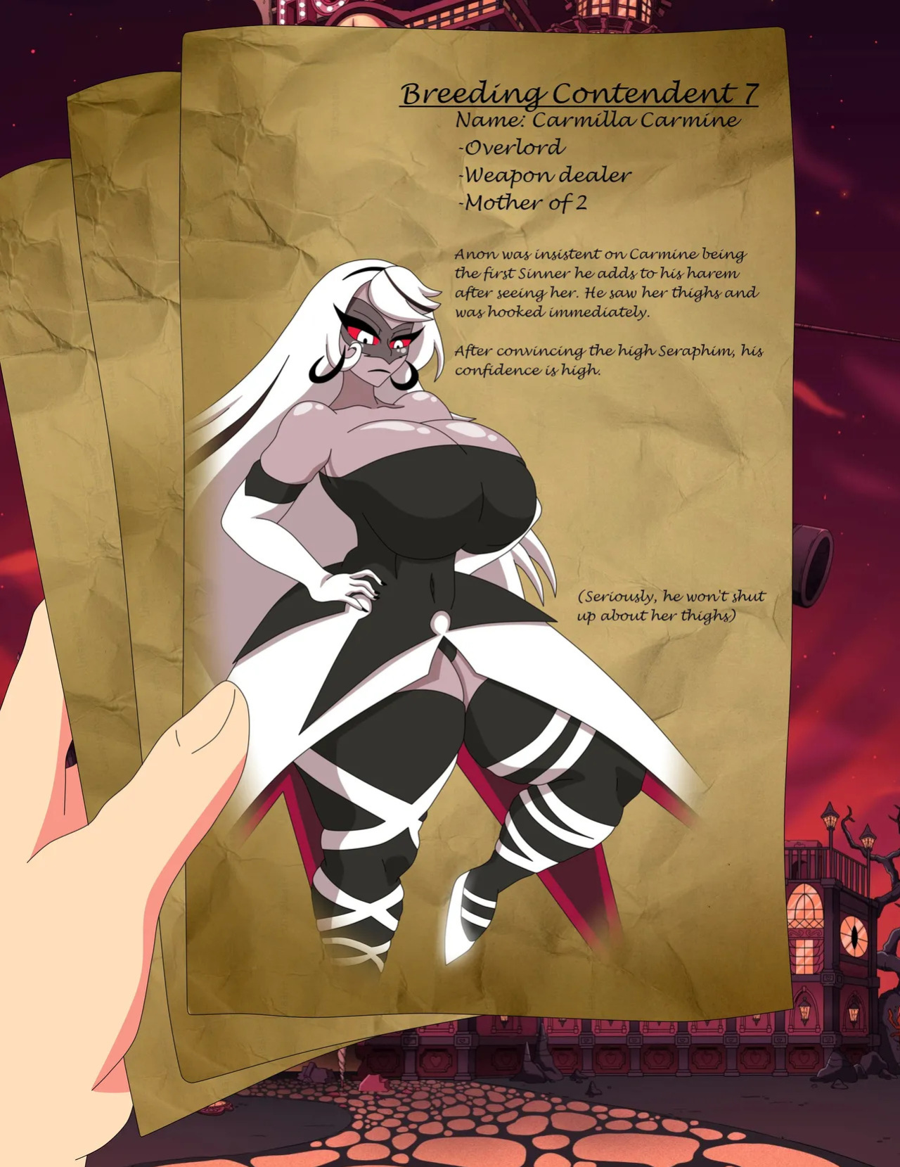 [Xml Xrossover] Anon X Hellaverse (Ongoing)