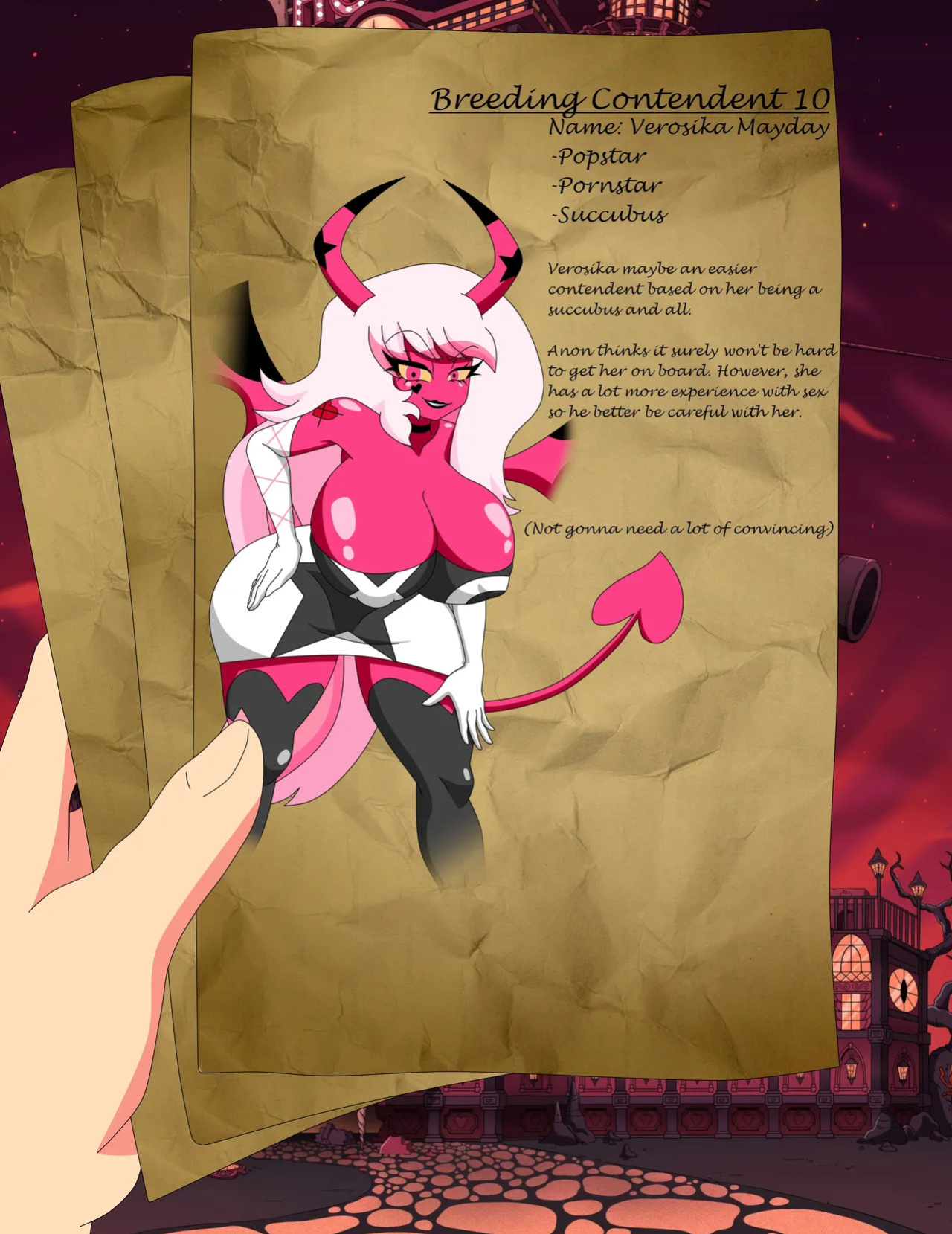 [Xml Xrossover] Anon X Hellaverse (Ongoing)